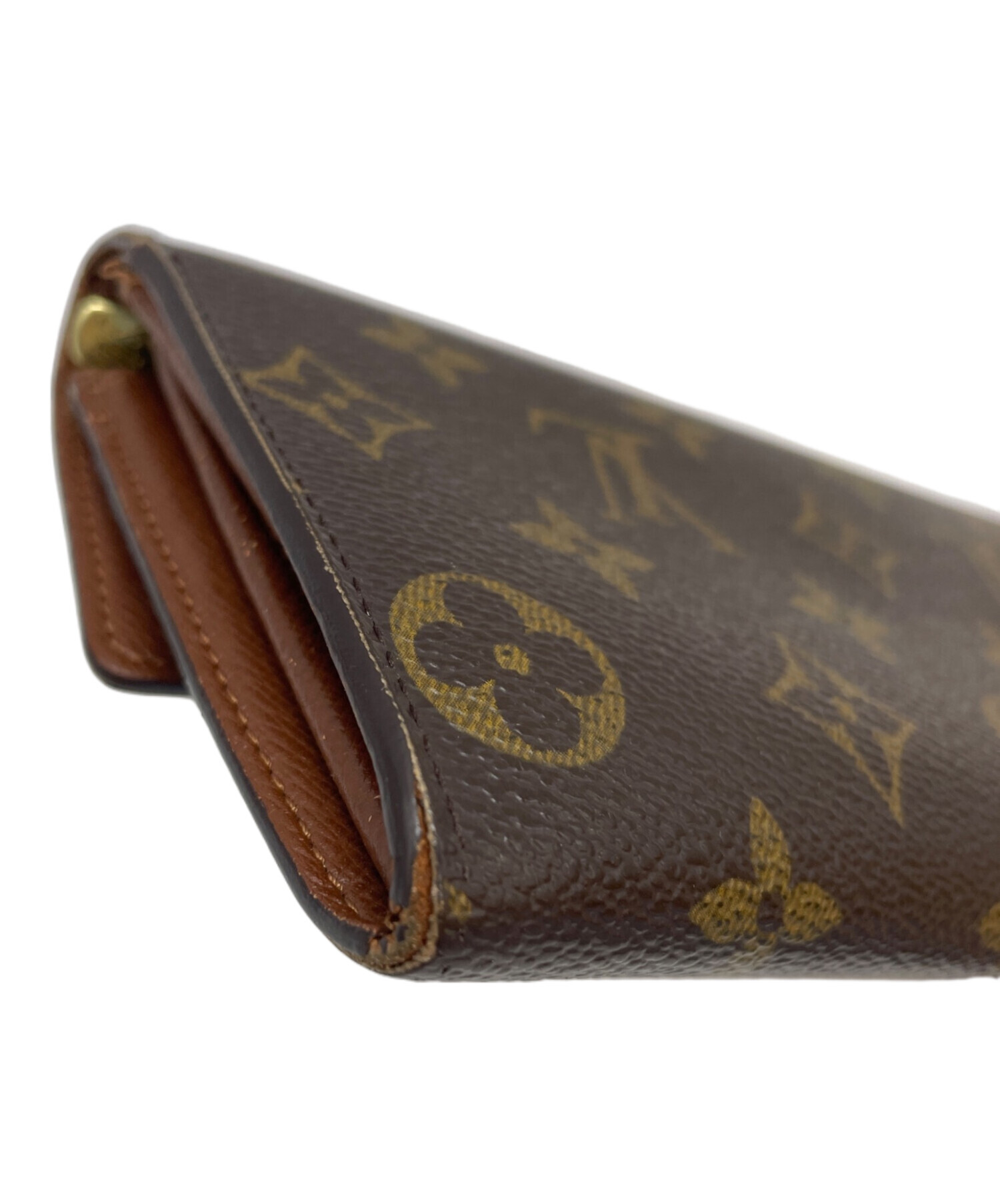 中古・古着通販】LOUIS VUITTON (ルイ ヴィトン) 長財布 ブラウン