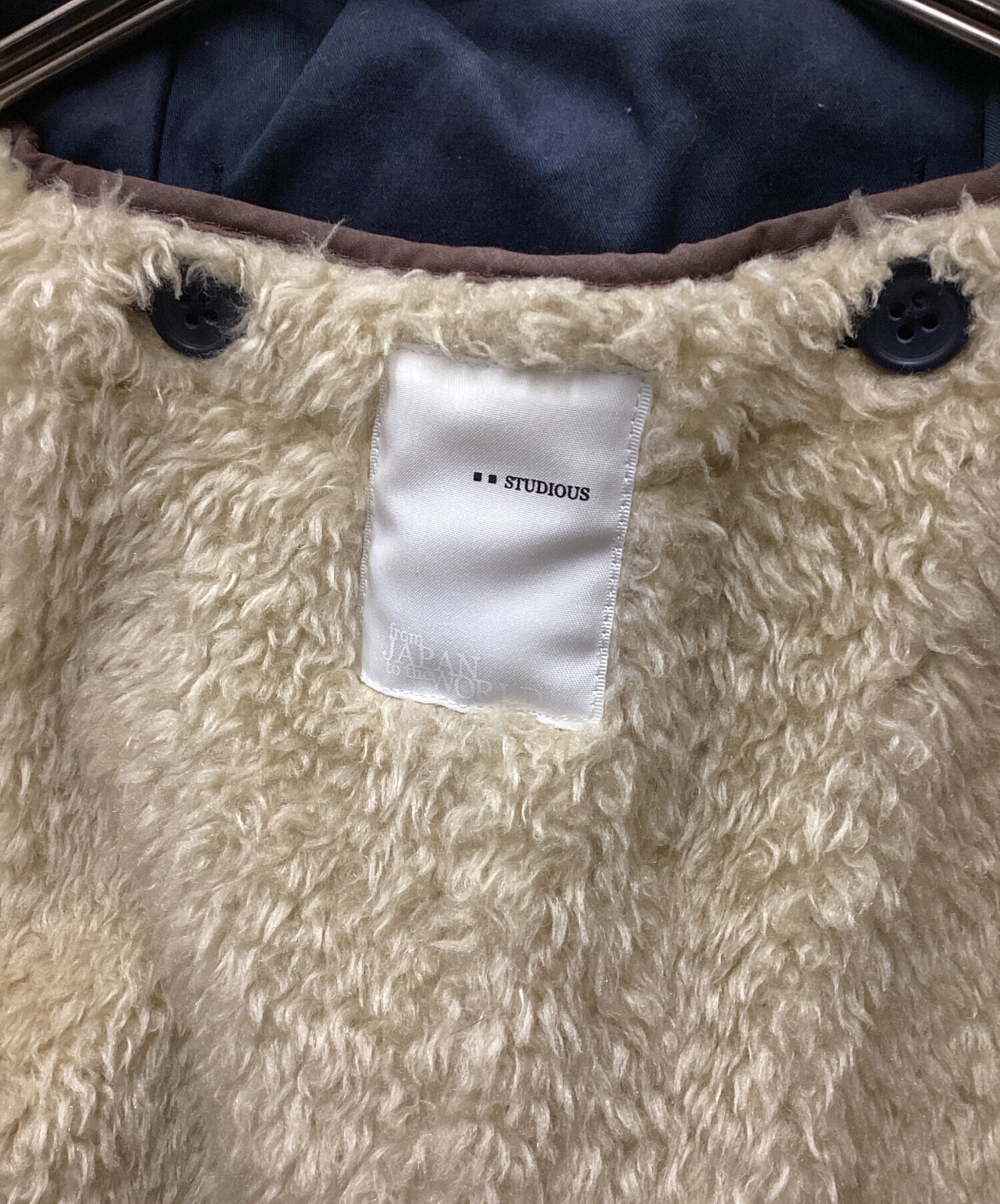 中古・古着通販】STUDIOUS (ステュディオス) ライナー付モッズコート 