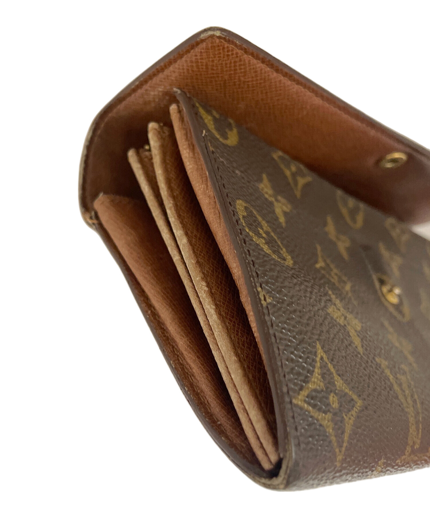 中古・古着通販】LOUIS VUITTON (ルイ ヴィトン) 長財布 ブラウン