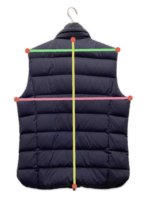 中古・古着通販】TATRAS (タトラス) ダウンベスト ネイビー サイズ:05
