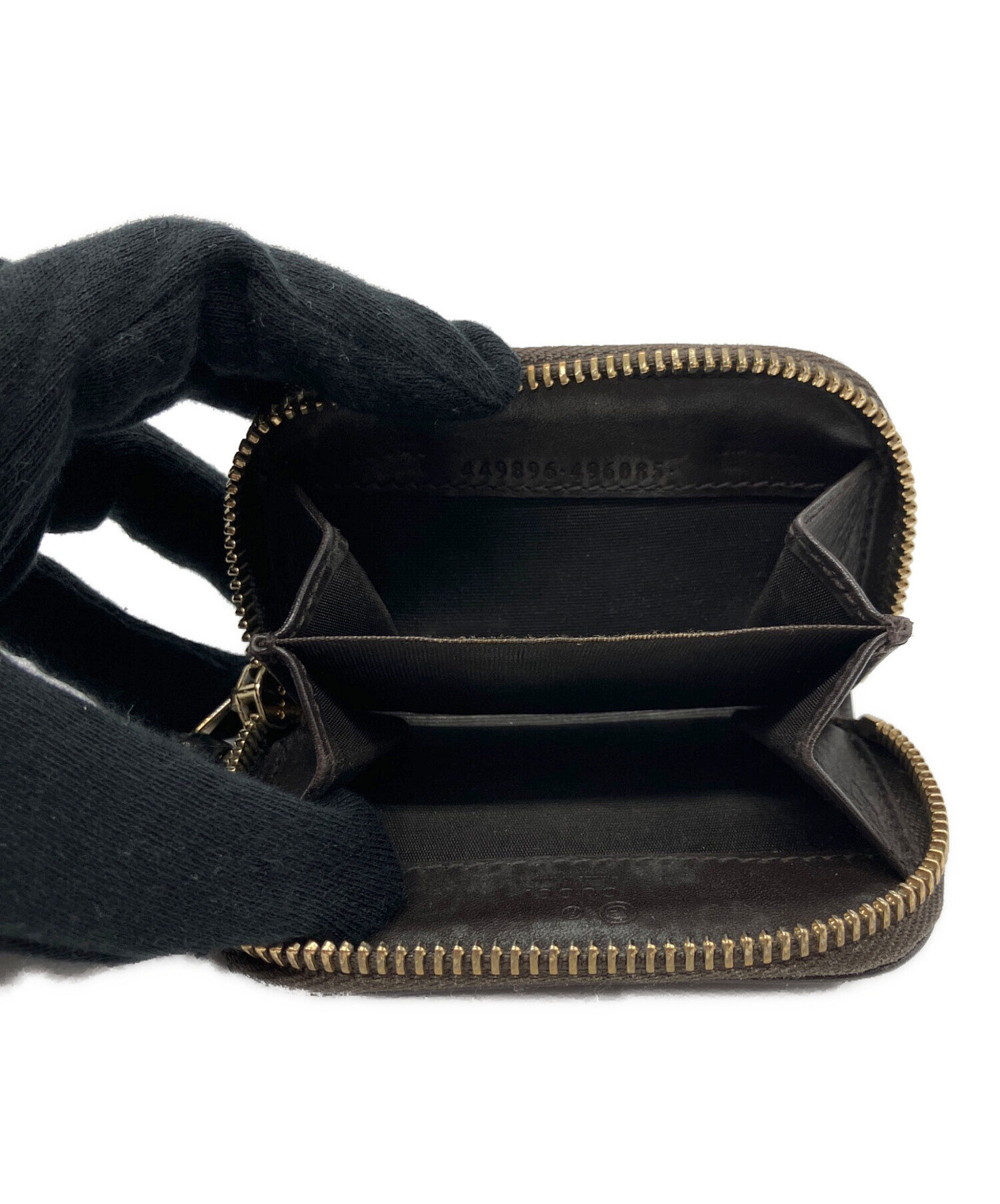 中古・古着通販】GUCCI (グッチ) マイクログッチシマ ミニコインケース 
