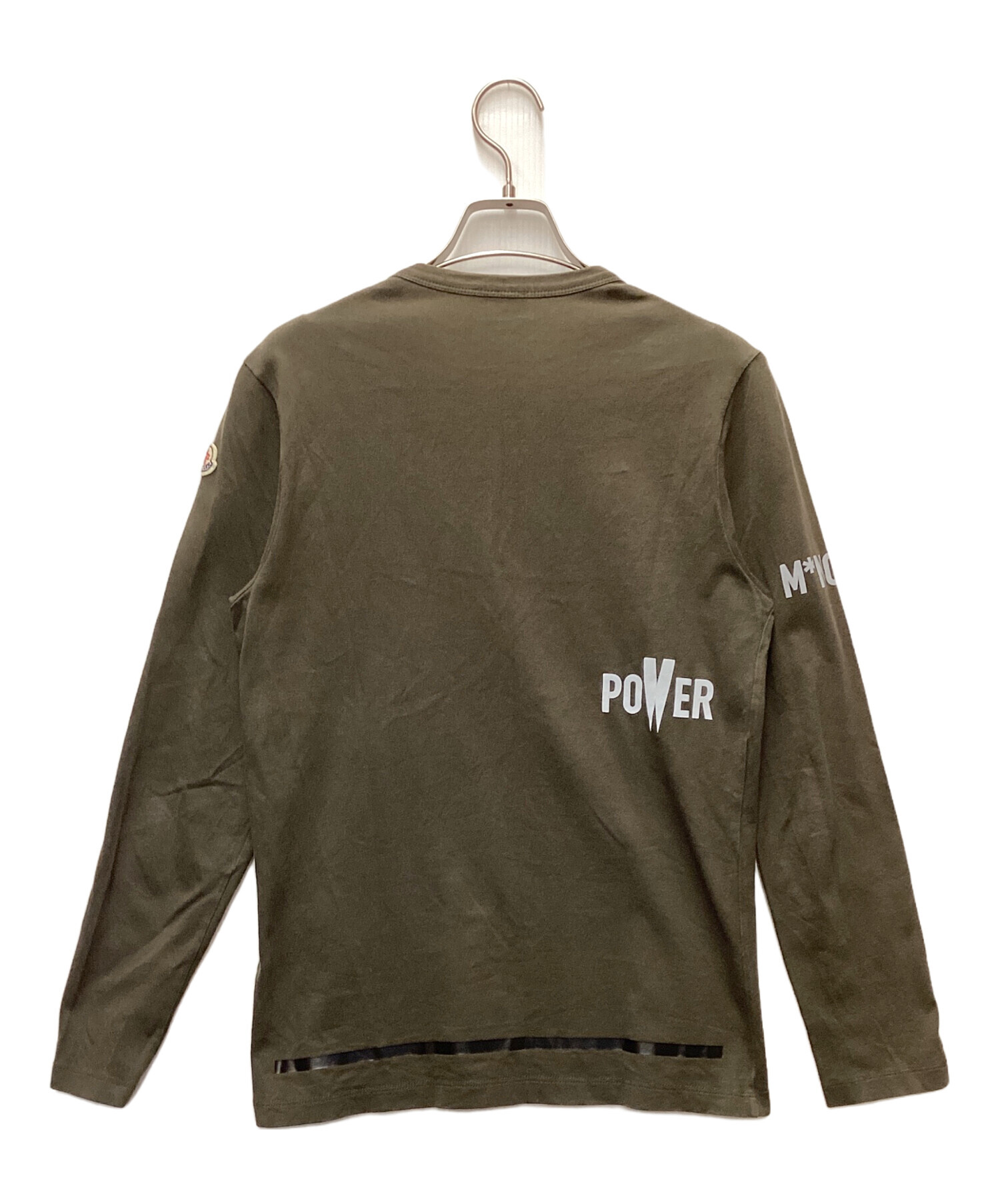 中古・古着通販】MONCLER (モンクレール) 長袖カットソー オリーブ 