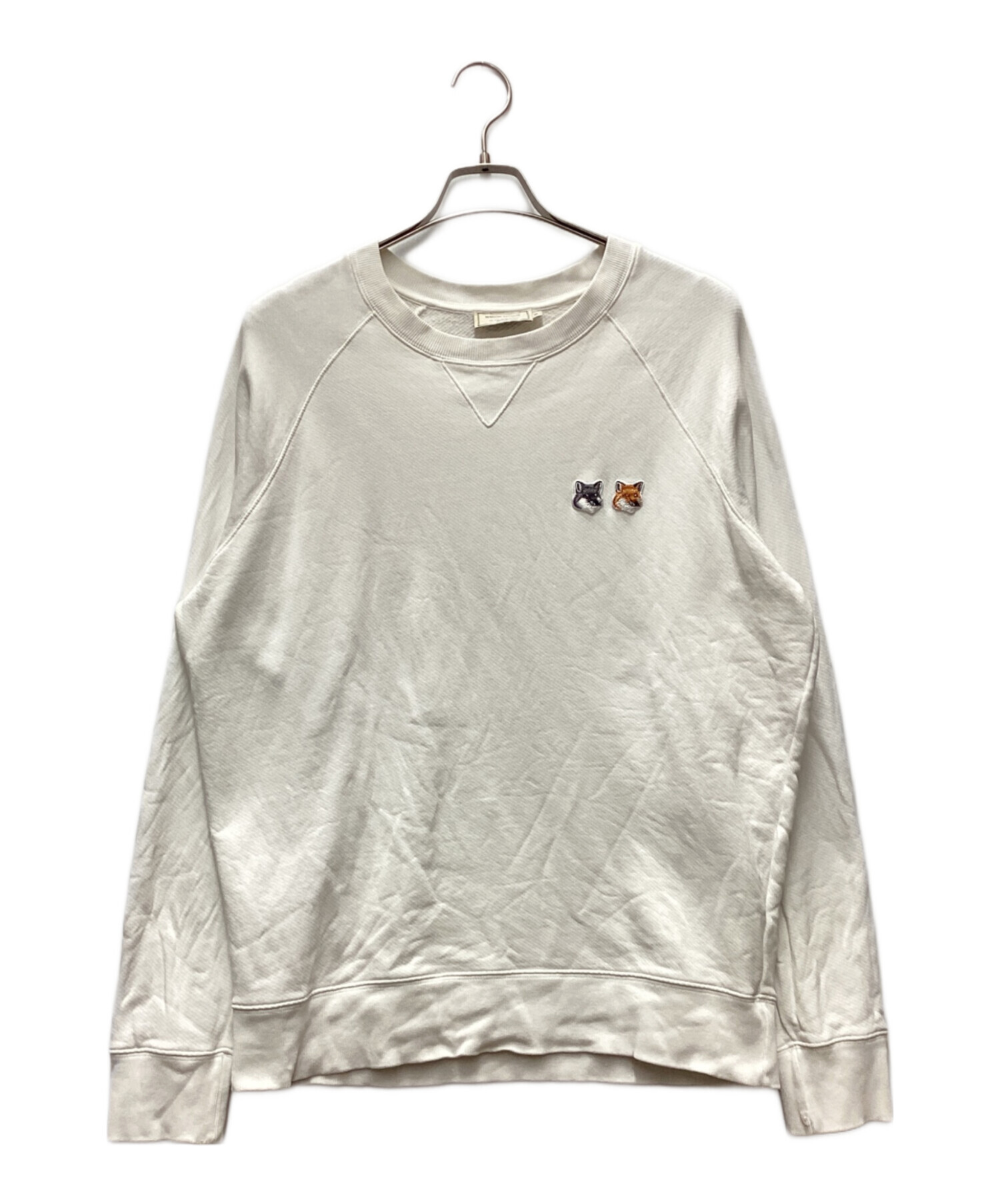 中古・古着通販】MAISON KITSUNE (メゾンキツネ) スウェット ホワイト 
