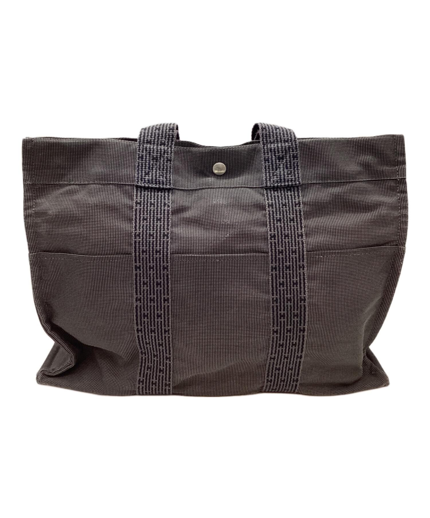 中古・古着通販】HERMES (エルメス) トートバッグ ライトグレー 