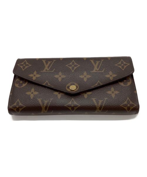 の*み様 Louis Vuitton ブラウン 長財布 LOUIS VUITTON（ルイ・ヴィトン） 財布 - ブラウン レディース
