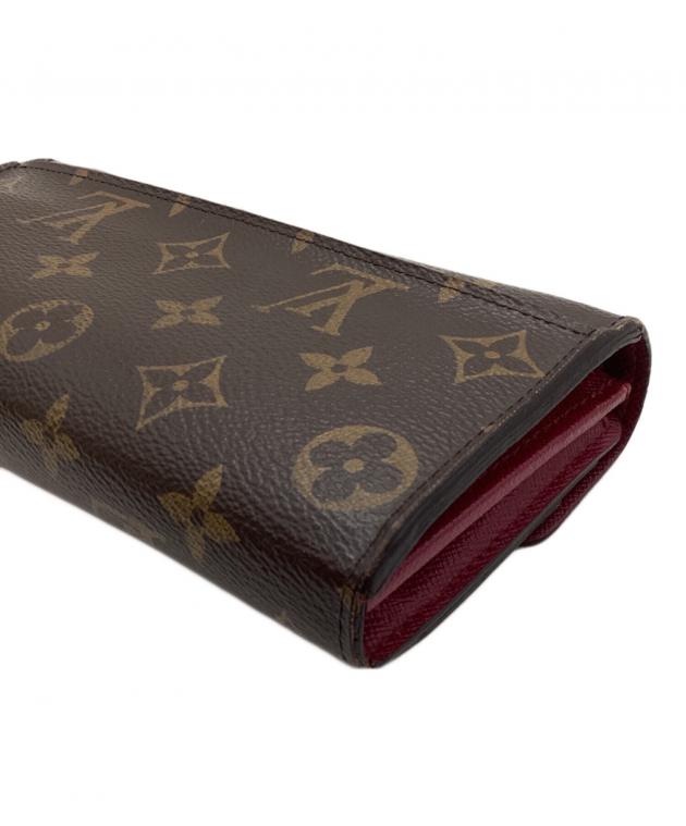 中古・古着通販】LOUIS VUITTON (ルイ ヴィトン) 長財布 ブラウン
