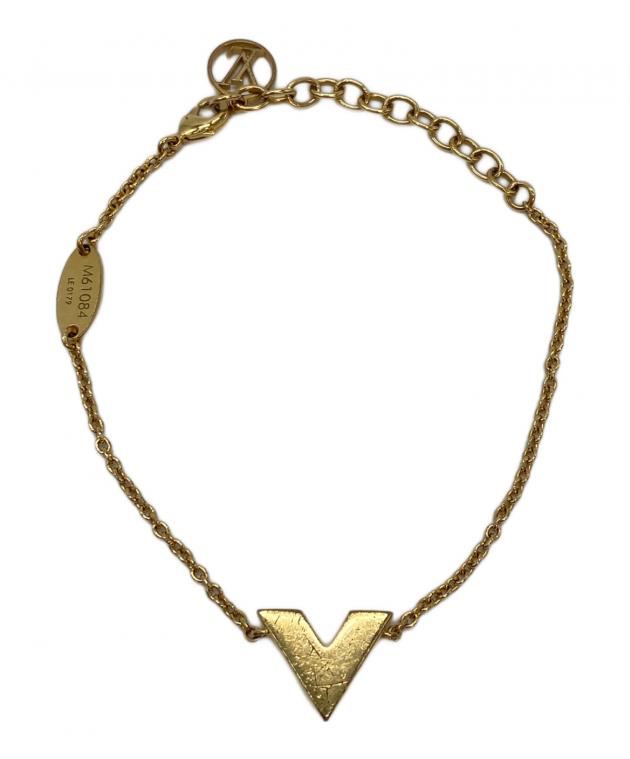 LOUIS VUITTON ゴールドブレスレット 中古・古着通販】LOUIS VUITTON (ルイ ヴィトン) ブレスレット