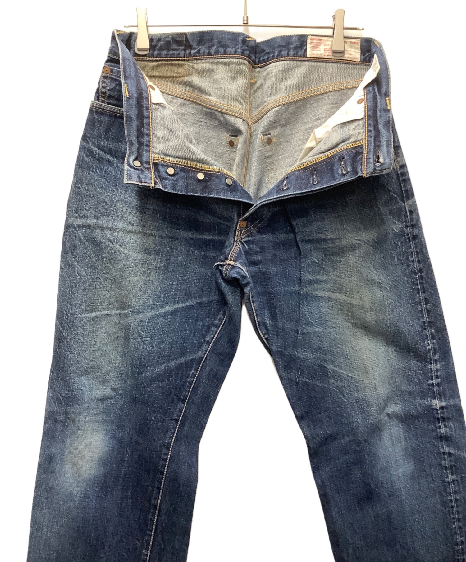 中古・古着通販】EVISU (エビス) デニムパンツ インディゴ サイズ:W36