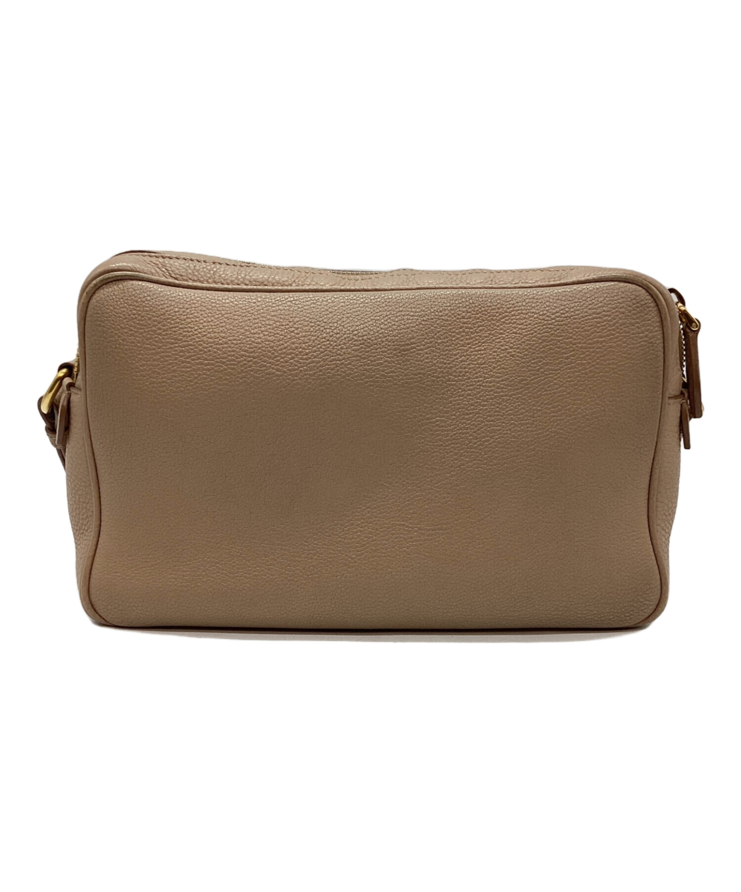 中古・古着通販】PRADA (プラダ) ショルダーバッグ ベージュ｜ブランド