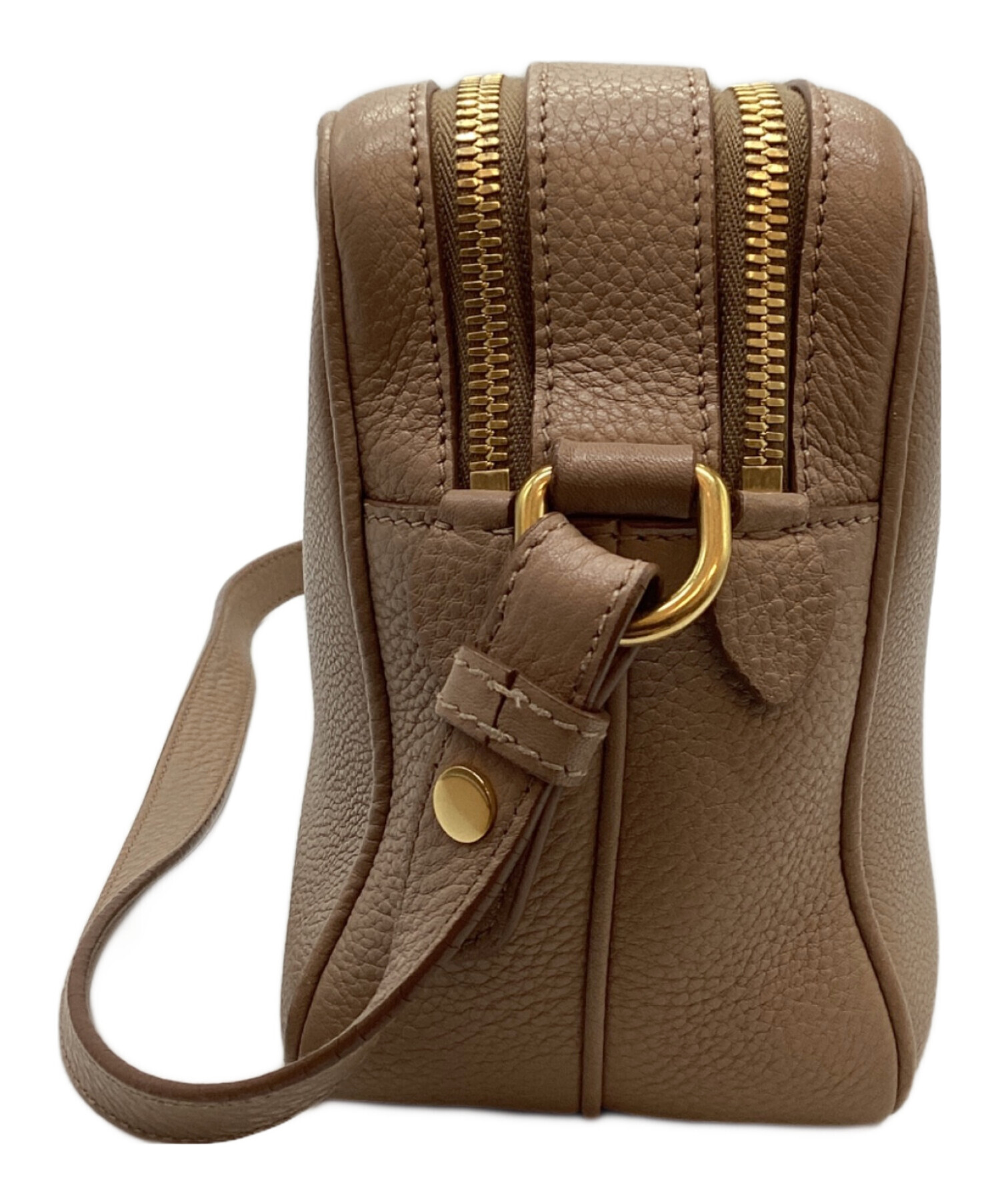 中古・古着通販】PRADA (プラダ) ショルダーバッグ ベージュ｜ブランド