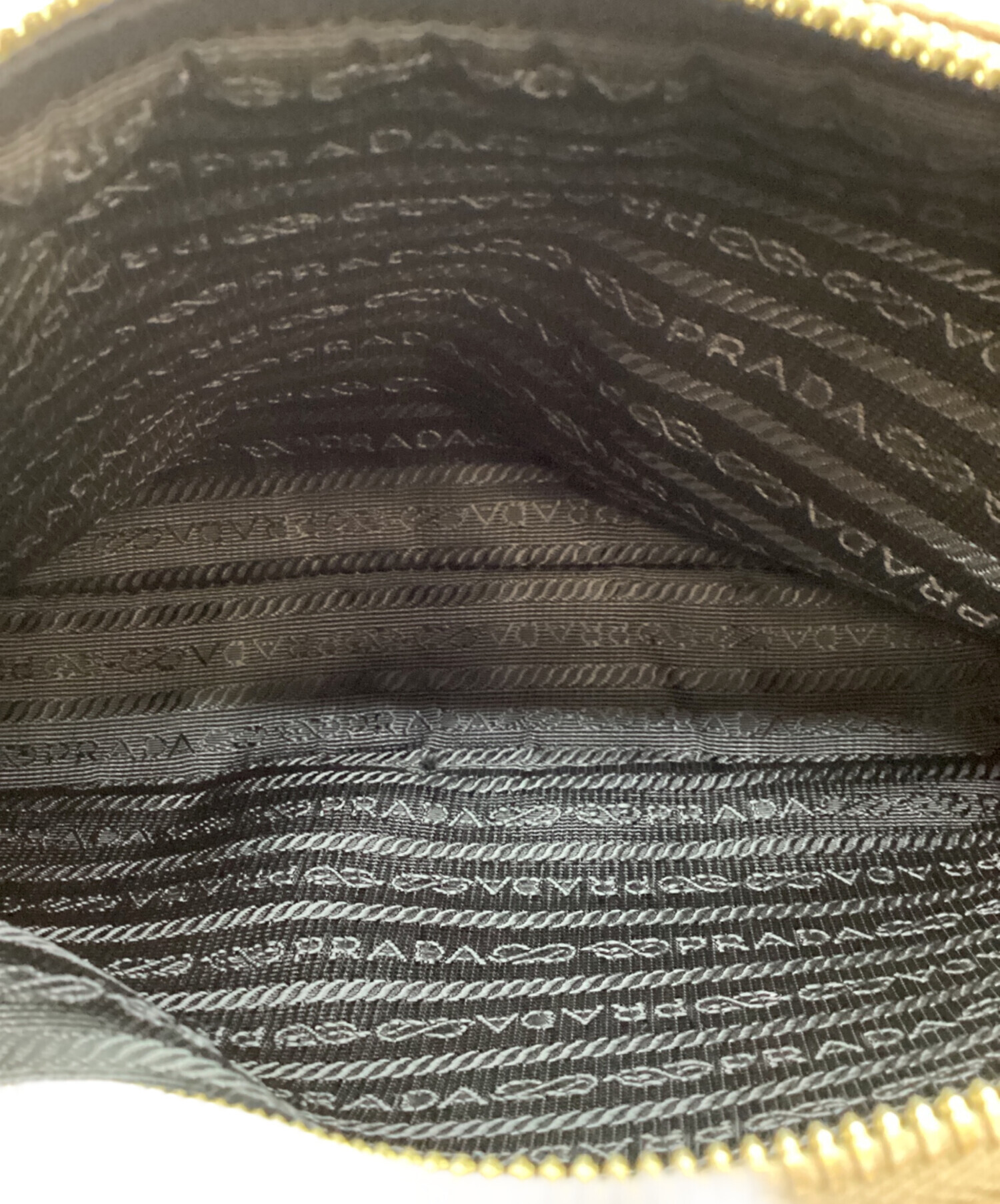 中古・古着通販】PRADA (プラダ) ショルダーバッグ ベージュ｜ブランド