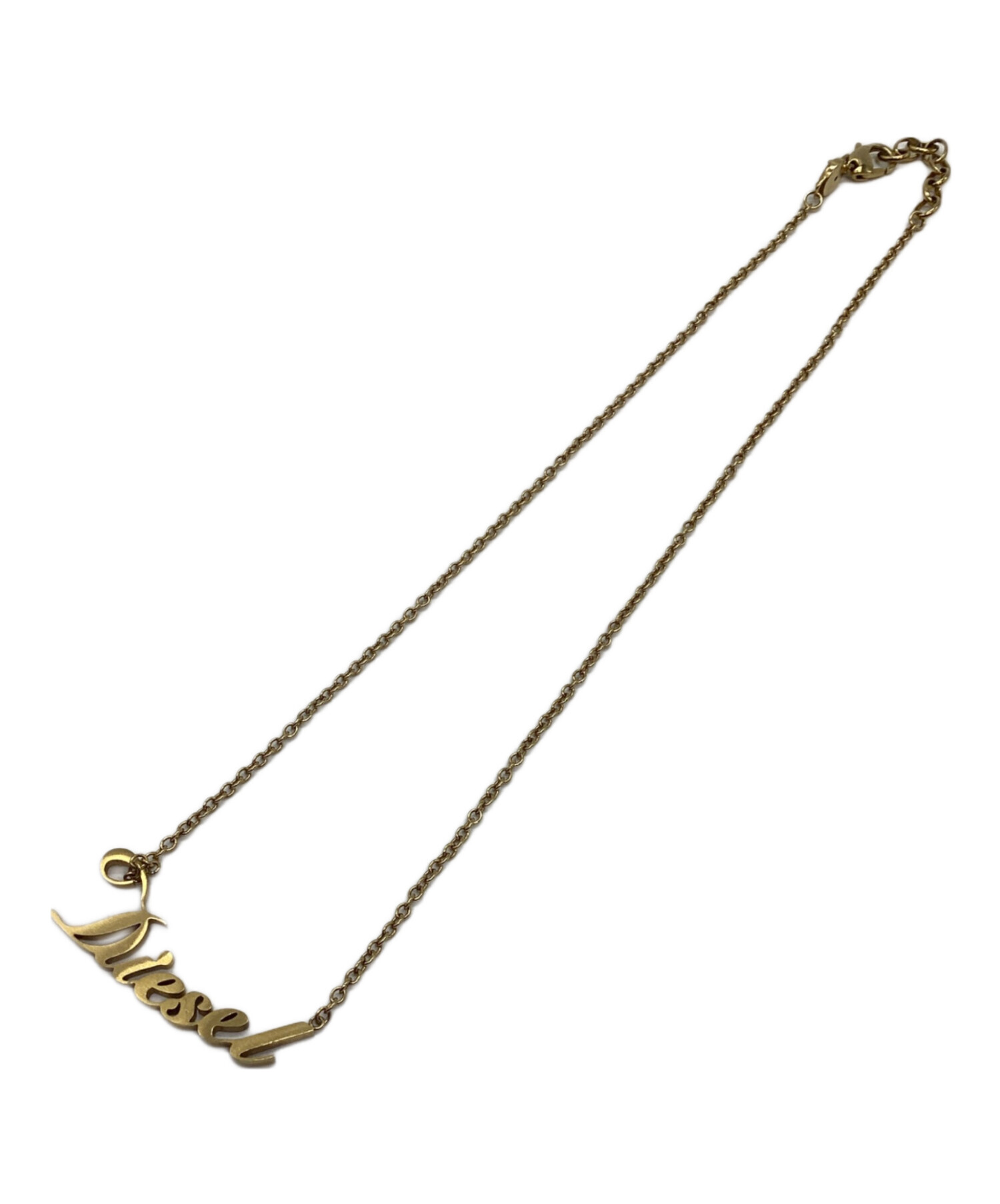 新品未使用　DIESEL ディーゼル　Dロゴチェーンネックレス 楽天市場】DIESEL ペンダントネックレス ディーゼルメンズ