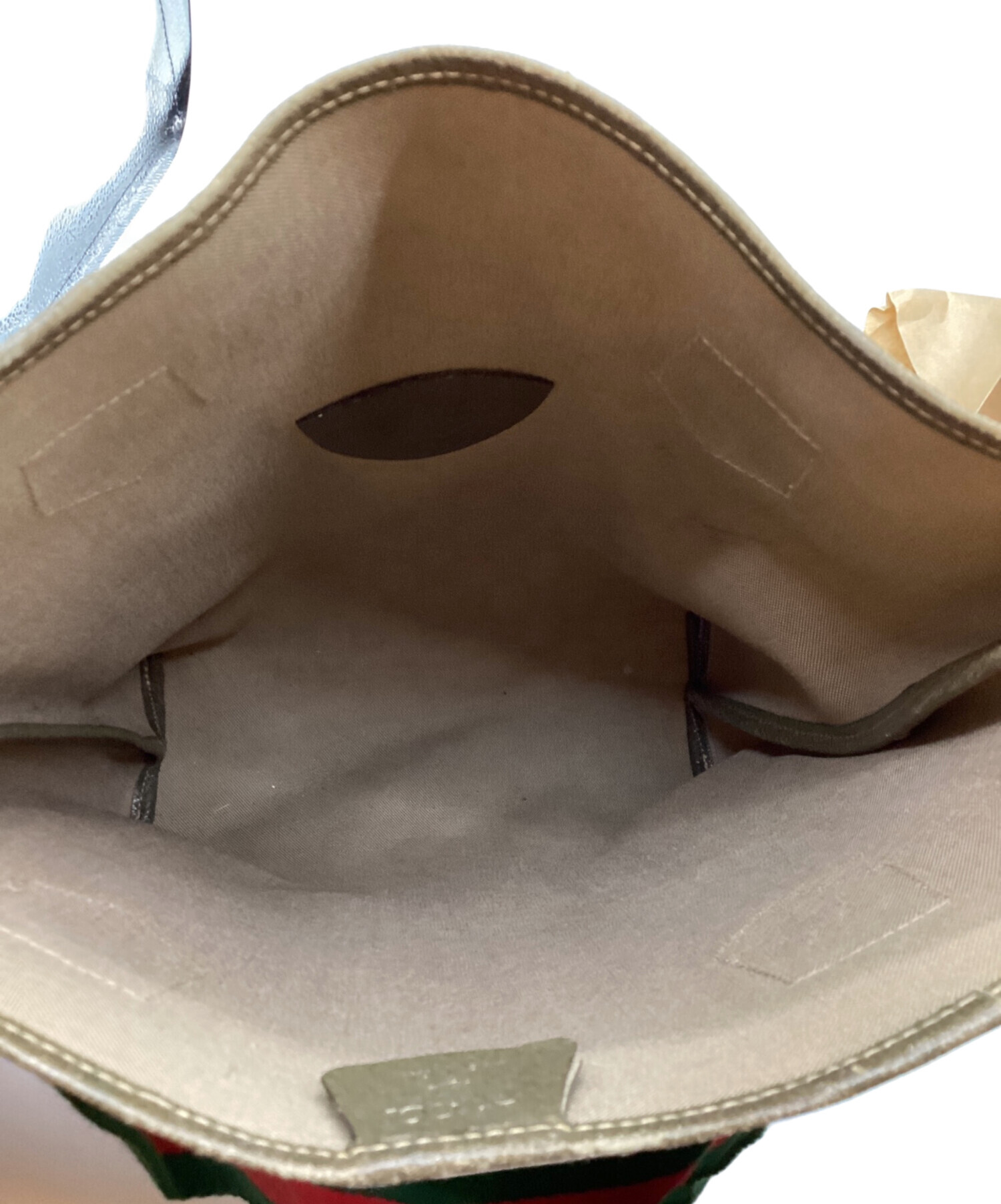 中古・古着通販】GUCCI PLUS (グッチ プラス) トートバッグ ベージュ
