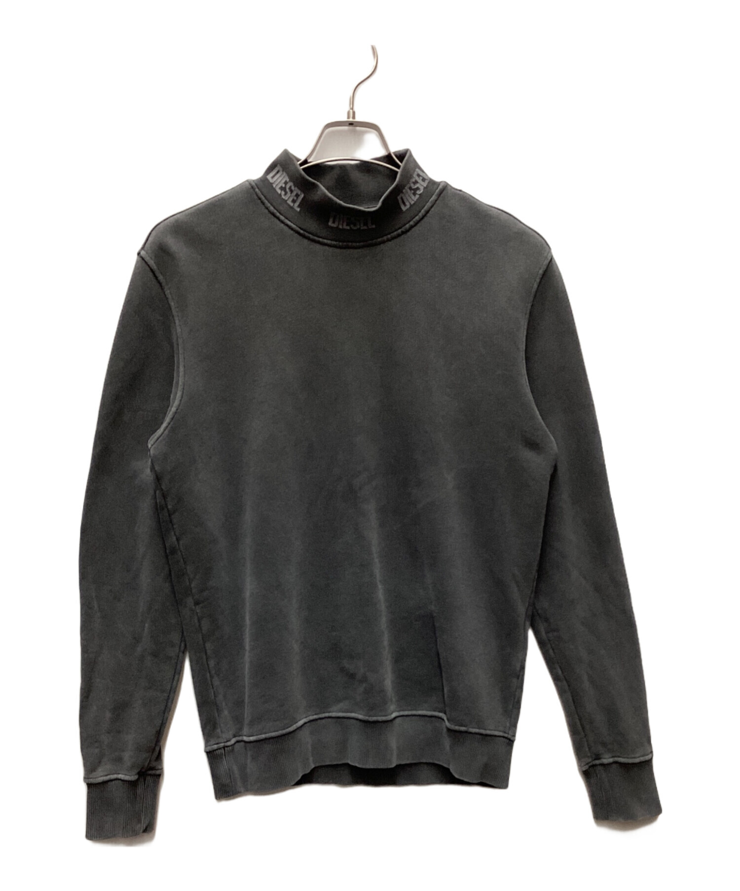 DIESEL - DISEL 今期ハイネックスウェット 中古・古着通販】DIESEL (ディーゼル) ハイネックスウェット グレー