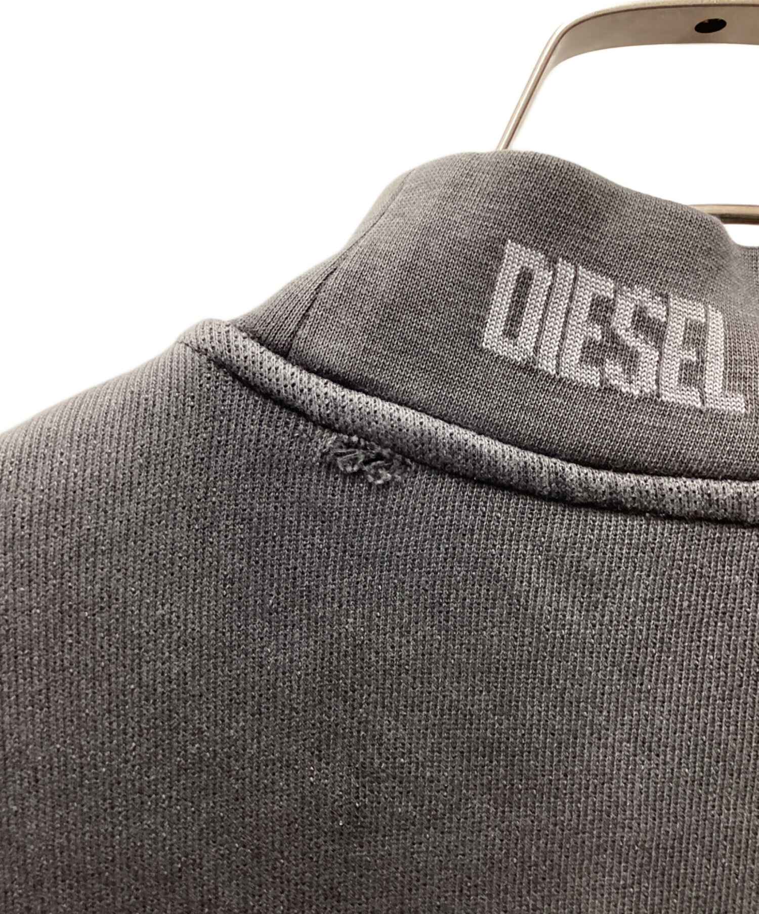 中古・古着通販】DIESEL (ディーゼル) ハイネックスウェット グレー