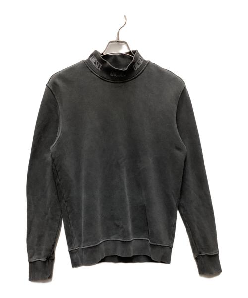 中古・古着通販】DIESEL (ディーゼル) ハイネックスウェット グレー