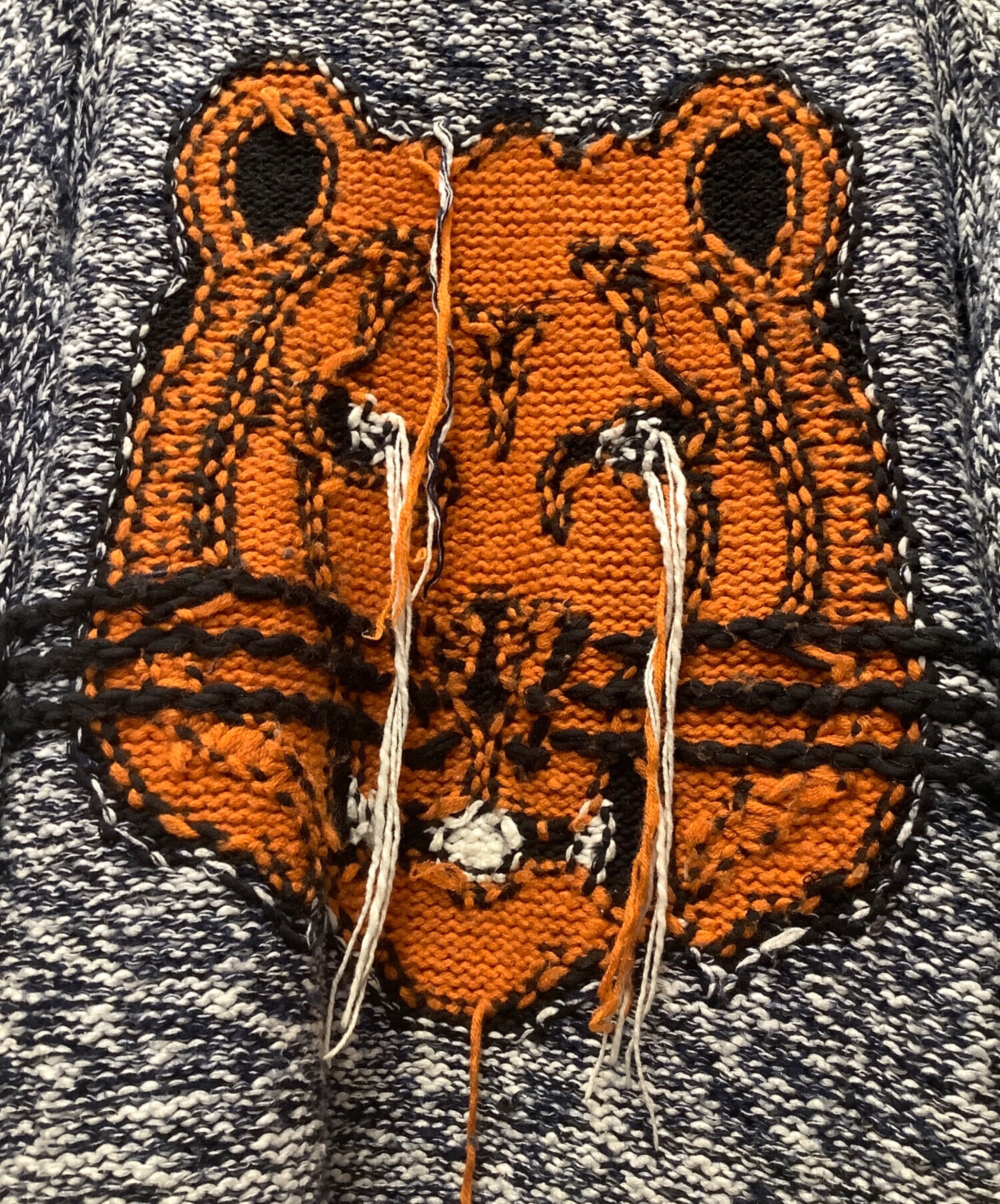中古・古着通販】KENZO (ケンゾー) ニット/intarsia knit tiger jumper