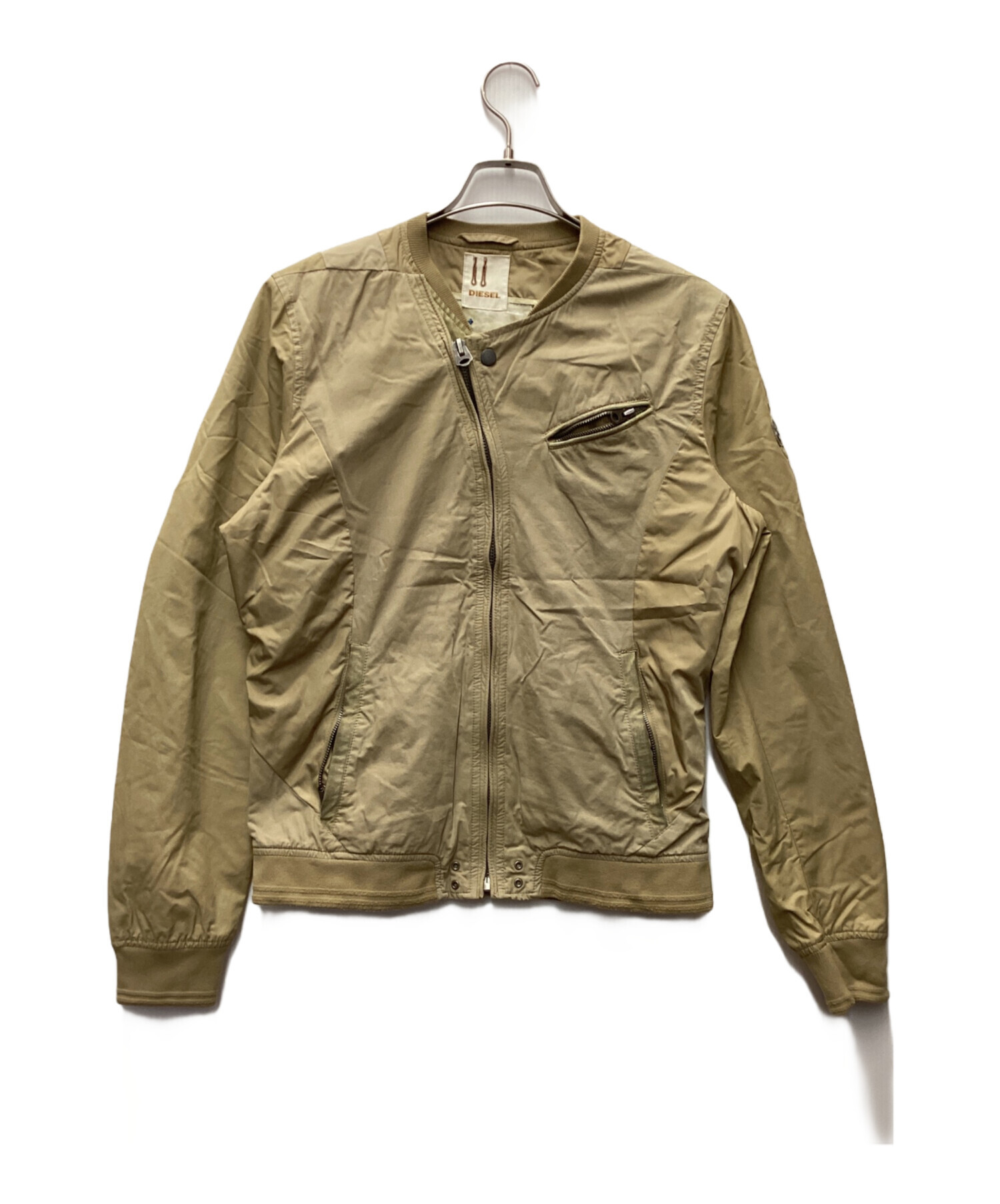 中古・古着通販】DIESEL (ディーゼル) コットンライダースジャケット