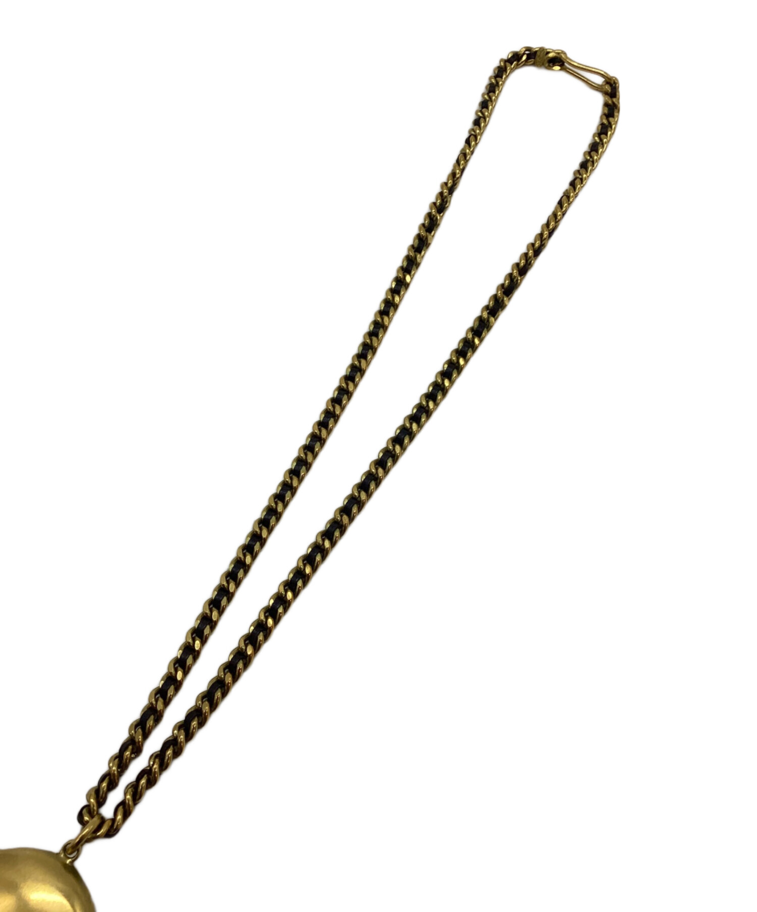 中古・古着通販】CHANEL (シャネル) ロケットペンダント ゴールド