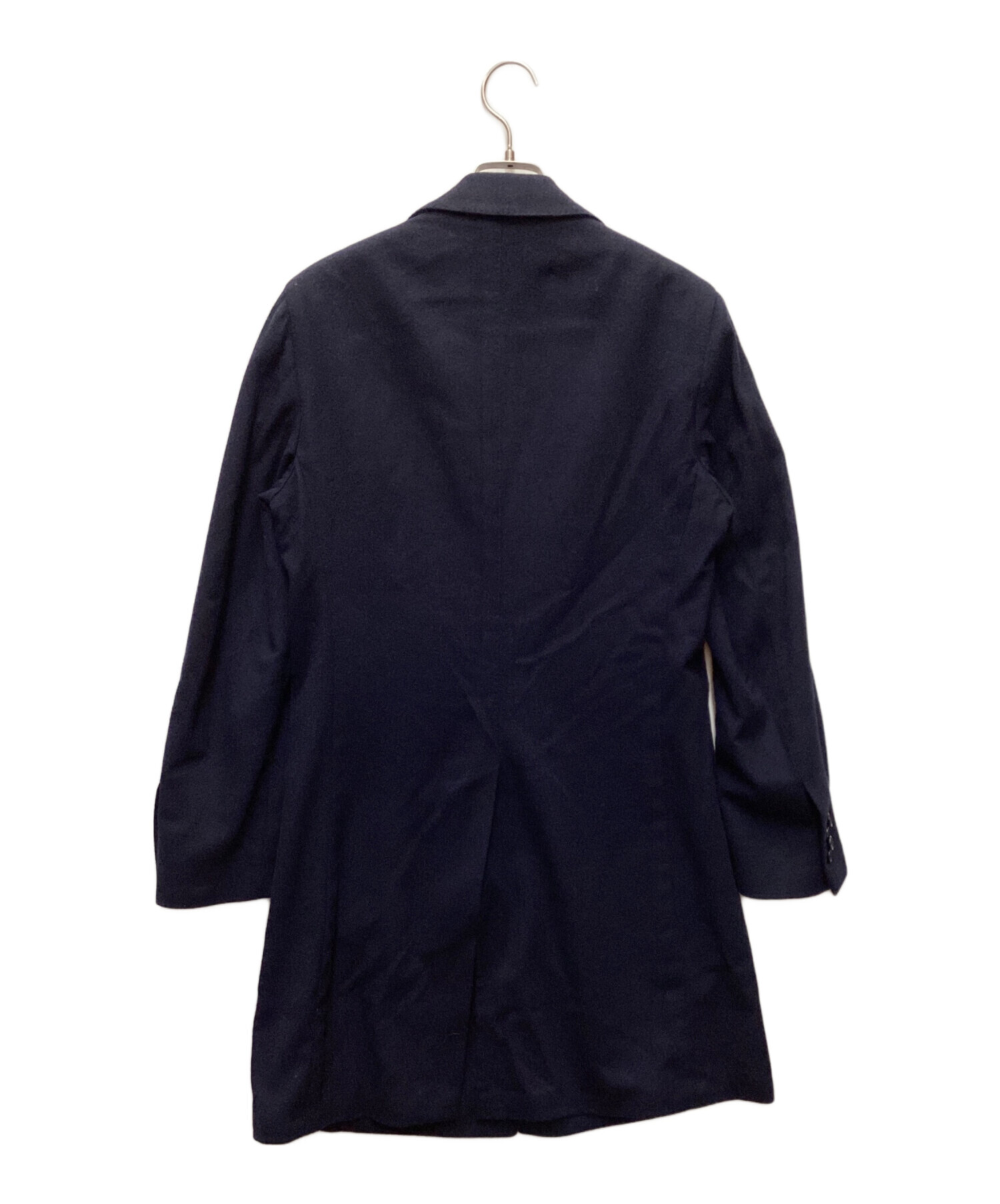 ラルディーニ　チェスターコート　44 中古・古着通販】LARDINI (ラルディーニ) チェスターコート ネイビー