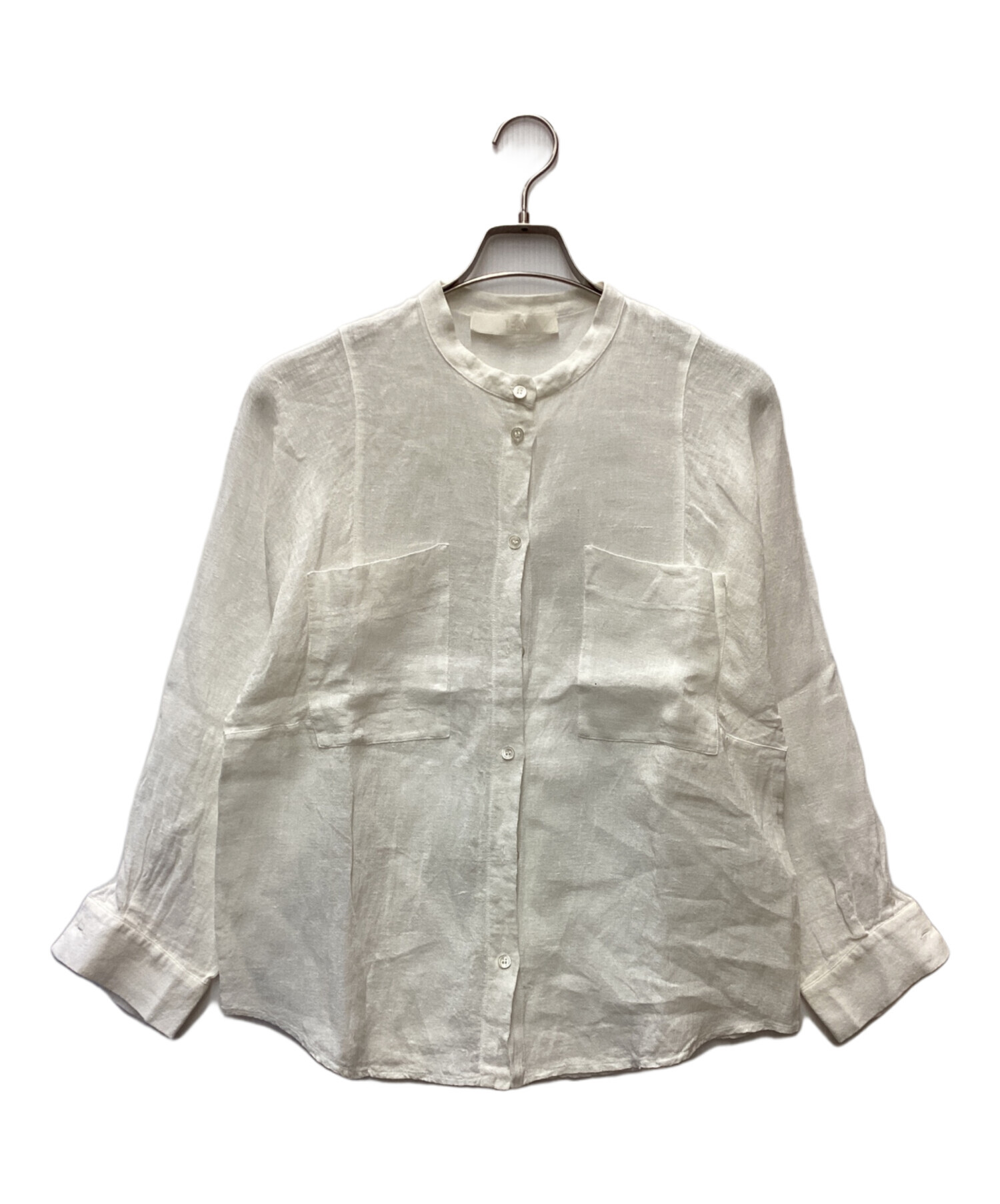 中古・古着通販】tela (テラ) 長袖シャツ ホワイト サイズ:42 