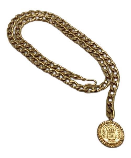 中古・古着通販】CHANEL (シャネル) チェーンベルト ゴールド