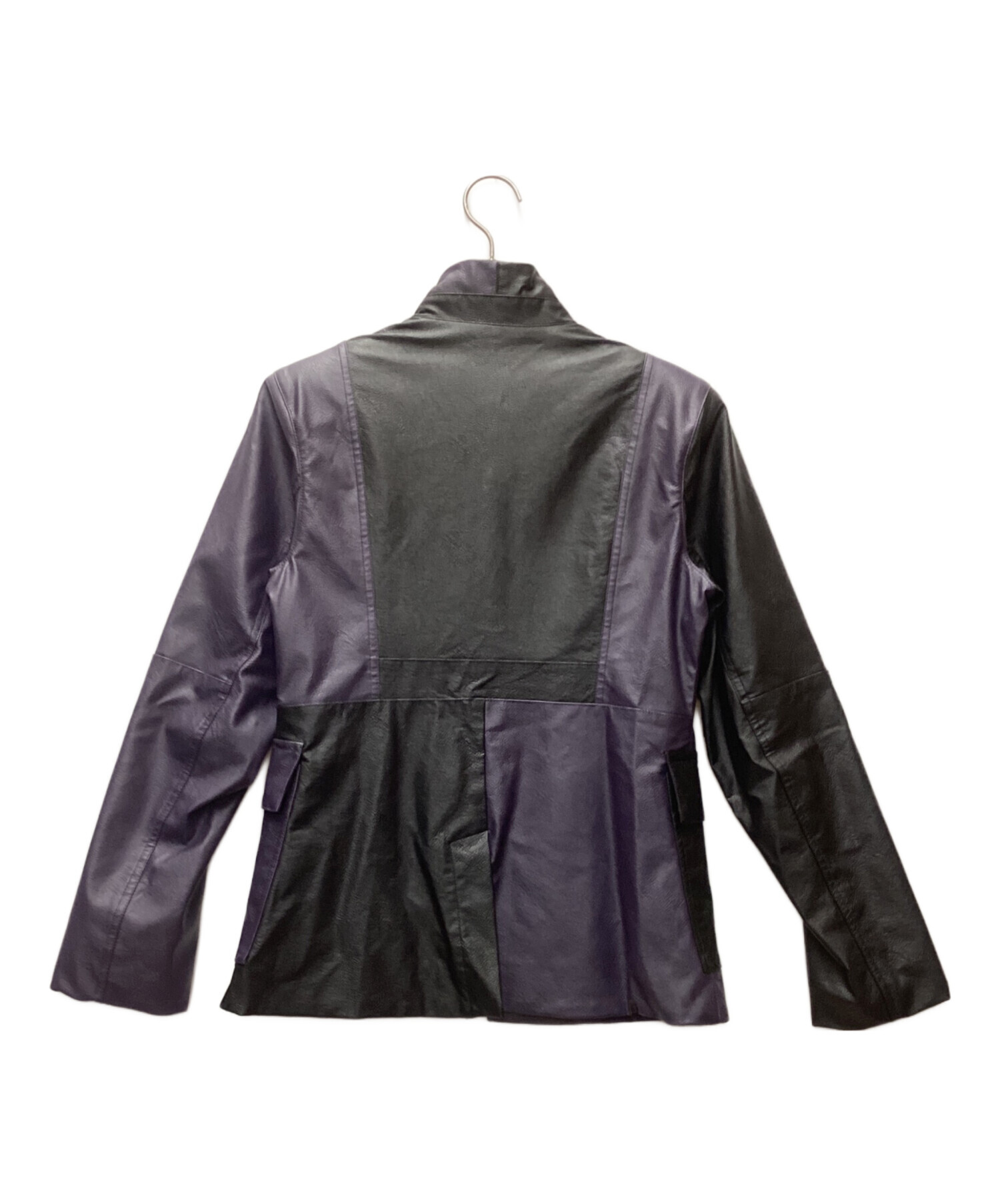 中古・古着通販】JORDAN (ジョーダン) ライダースジャケット ブラック