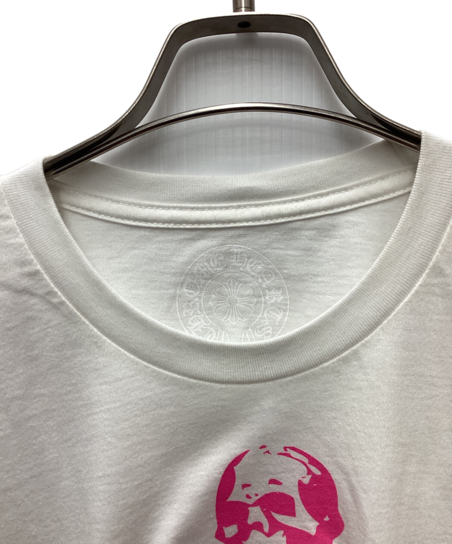 中古・古着通販】CHROME HEARTS (クロムハーツ) 半袖Tシャツ ホワイト