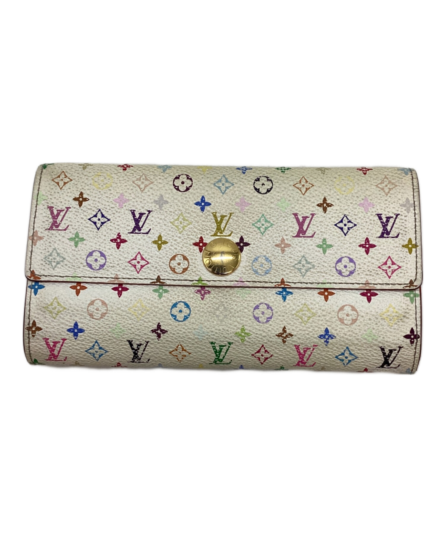 中古・古着通販】LOUIS VUITTON (ルイ ヴィトン) 長財布 ホワイト 