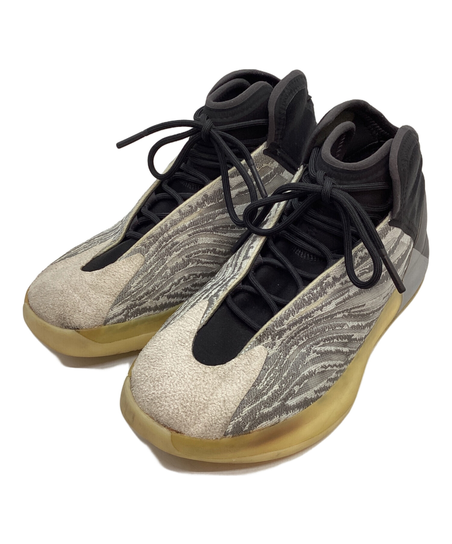 中古・古着通販】adidas (アディダス) ハイカットスニーカー グレー 