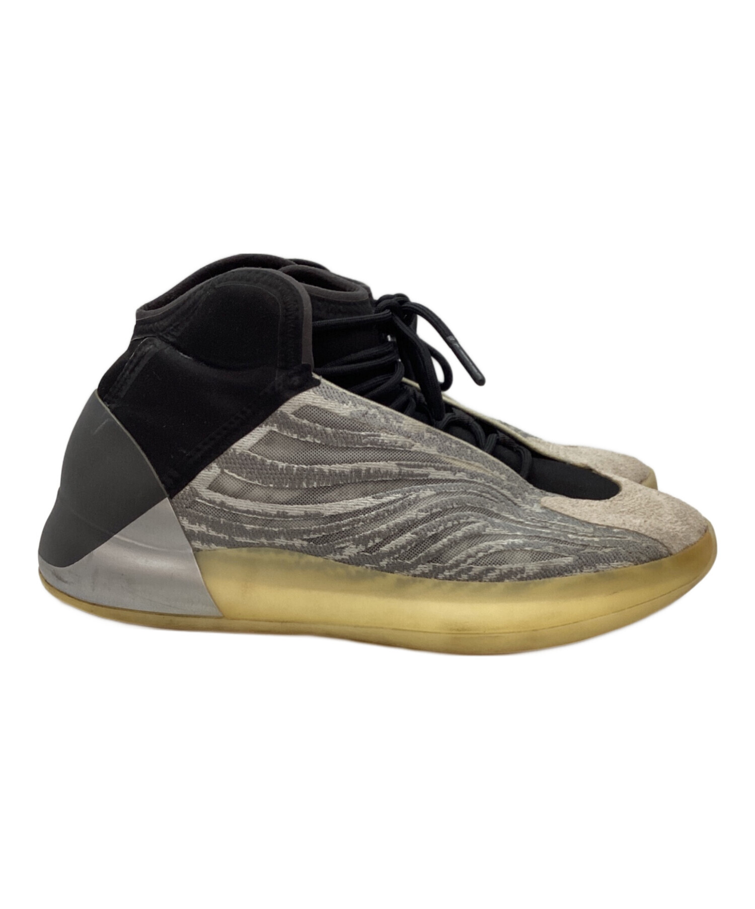 中古・古着通販】adidas (アディダス) ハイカットスニーカー グレー 