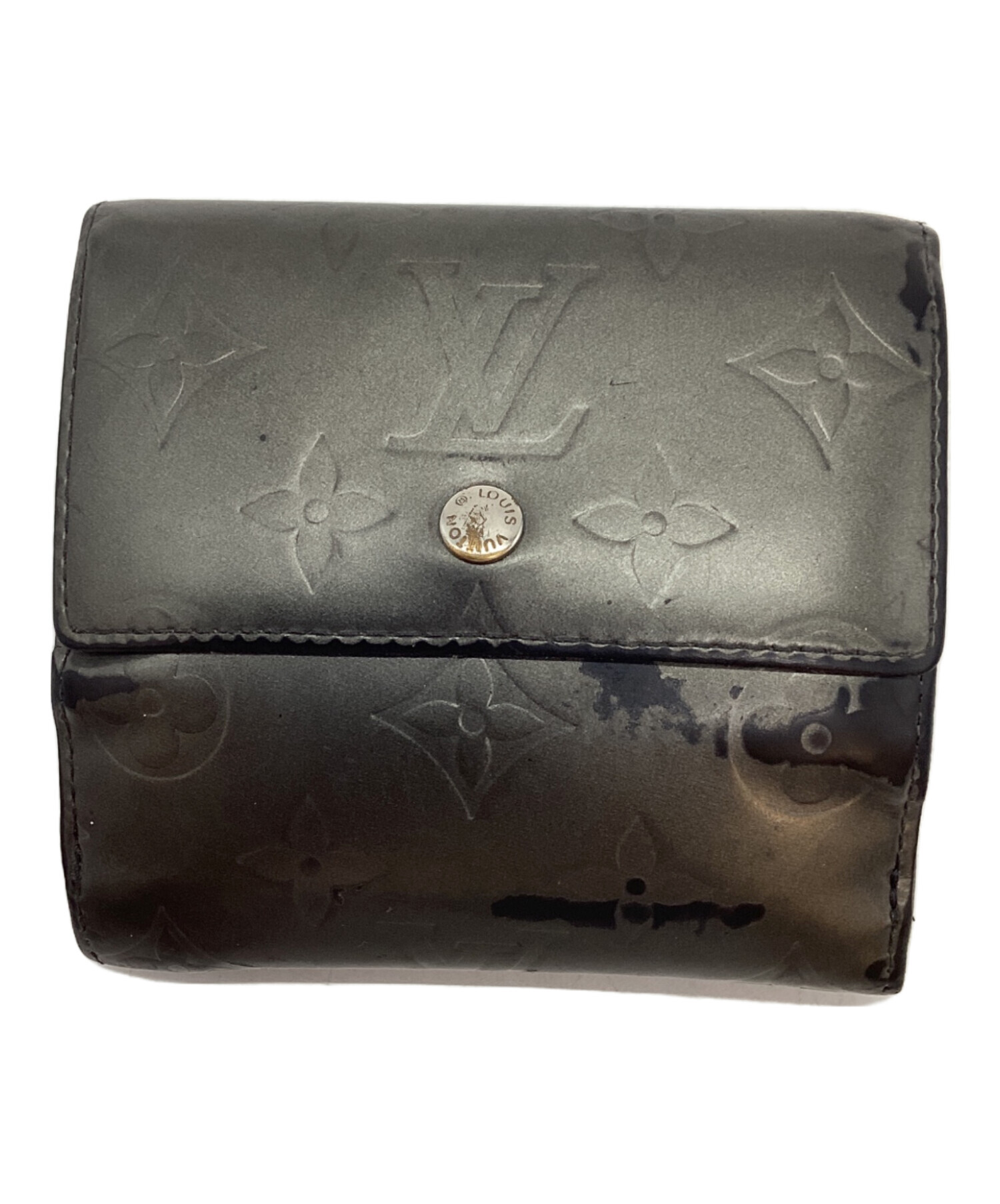 中古・古着通販】LOUIS VUITTON (ルイ ヴィトン) 3つ折り財布 グレー 