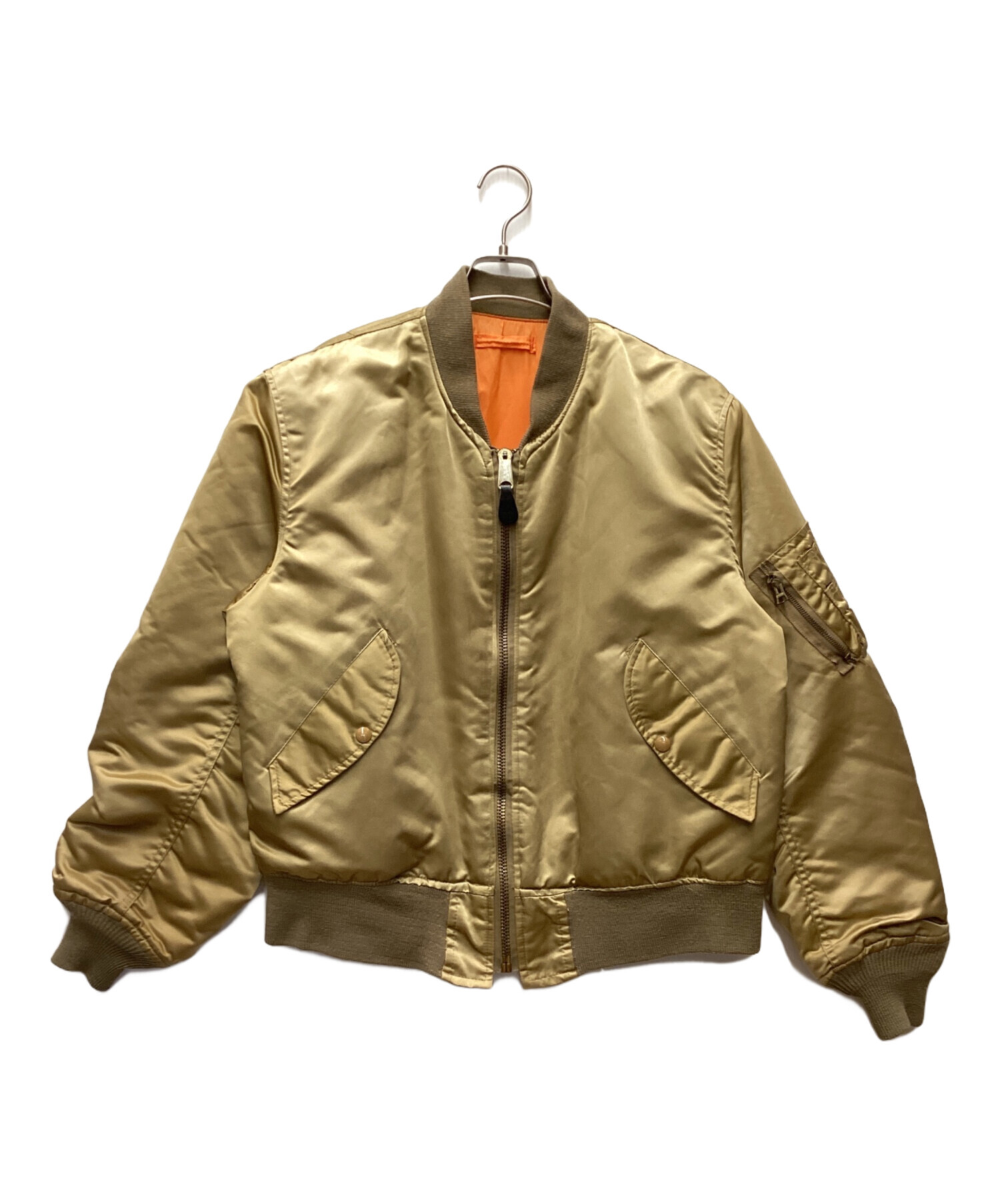 中古・古着通販】CORINTH (コリンス) MA-1ジャケット ゴールド