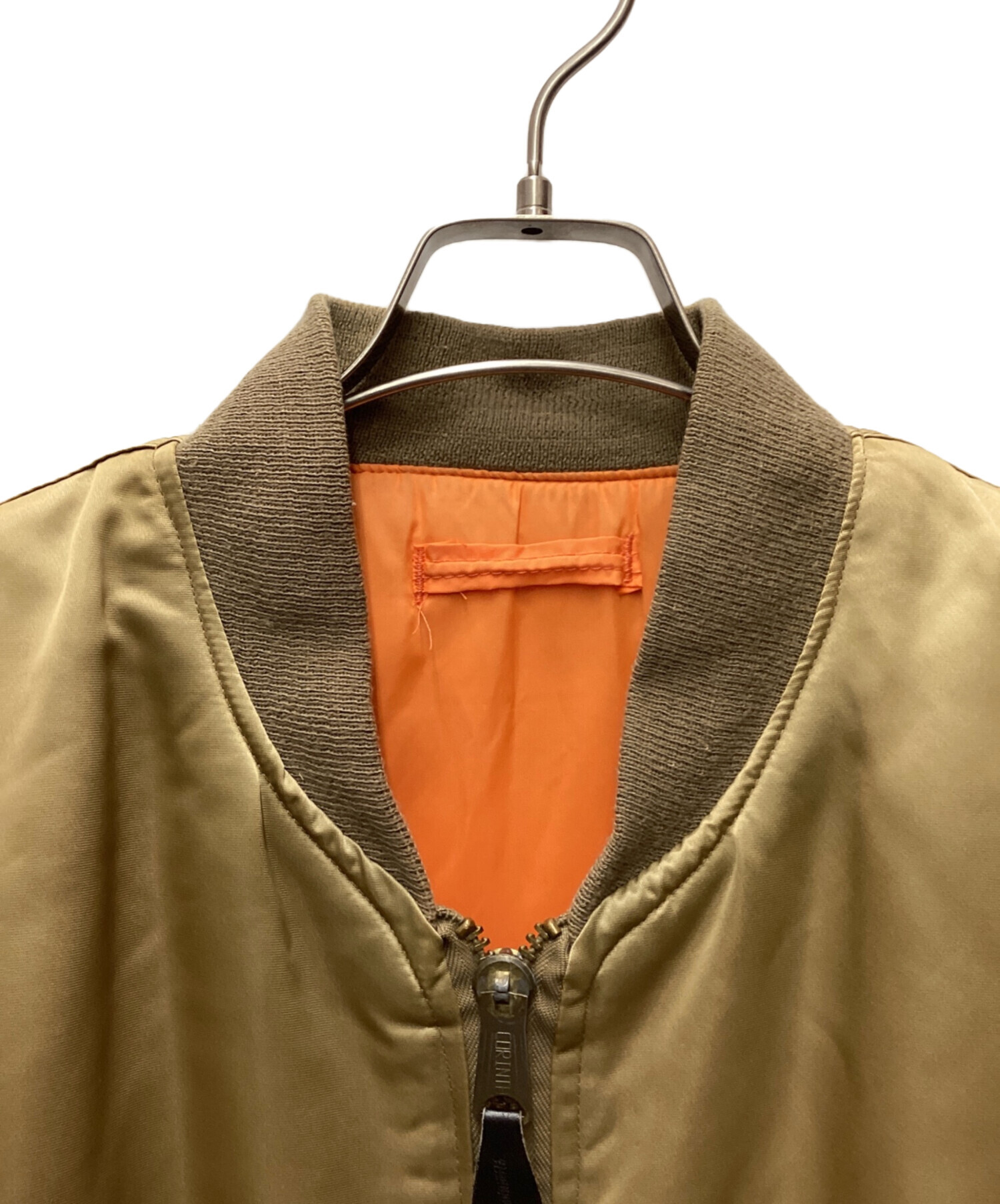 中古・古着通販】CORINTH (コリンス) MA-1ジャケット ゴールド サイズ