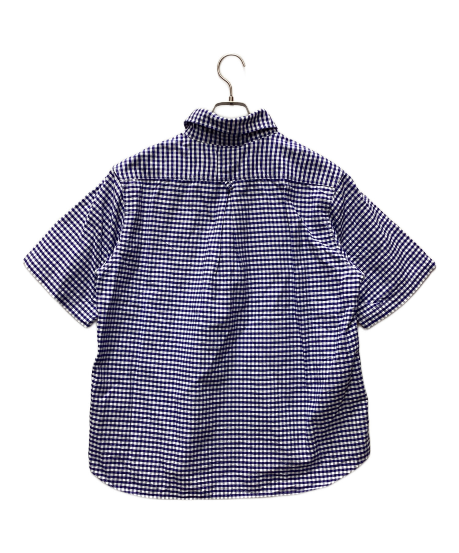 中古・古着通販】DANTON (ダントン) 半袖プルオーバーシャツ ホワイト 