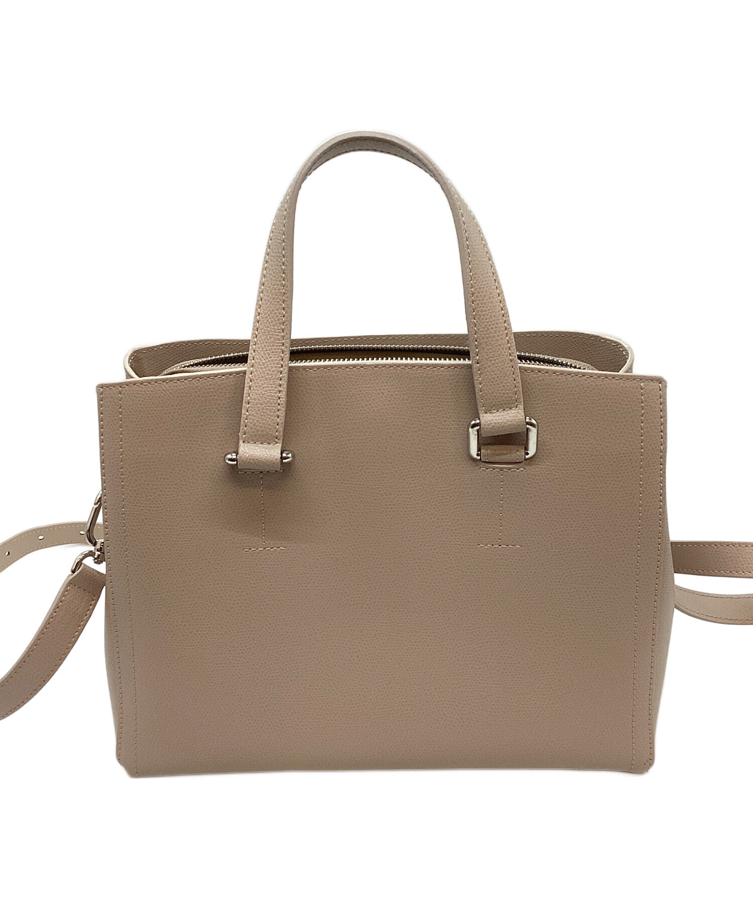 中古・古着通販】FURLA (フルラ) トートバッグ ベージュ 中古・古着通販】FURLA (フルラ) トートバッグ ベージュ