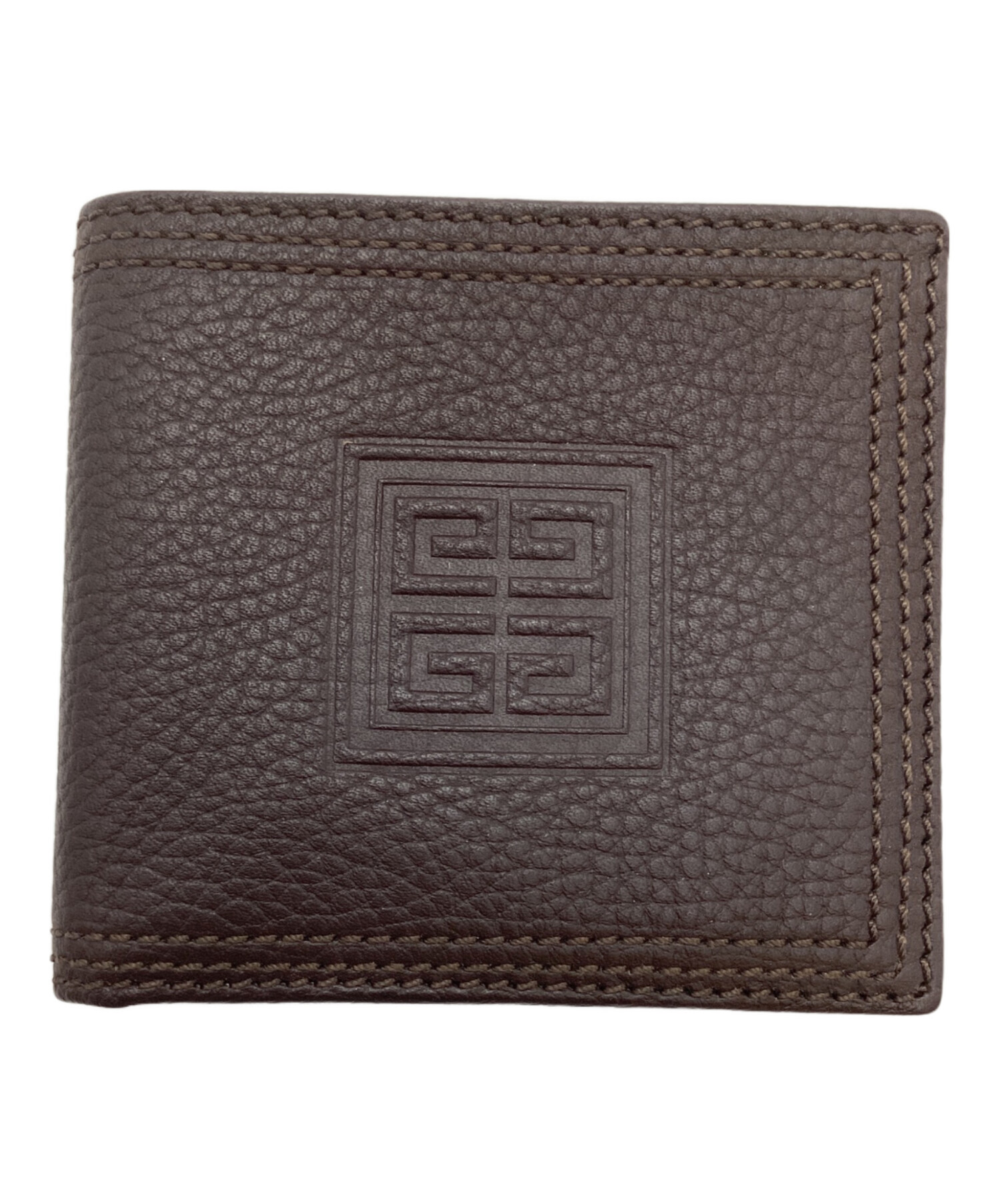 中古・古着通販】GIVENCHY (ジバンシィ) 2つ折り財布 ブラウン 