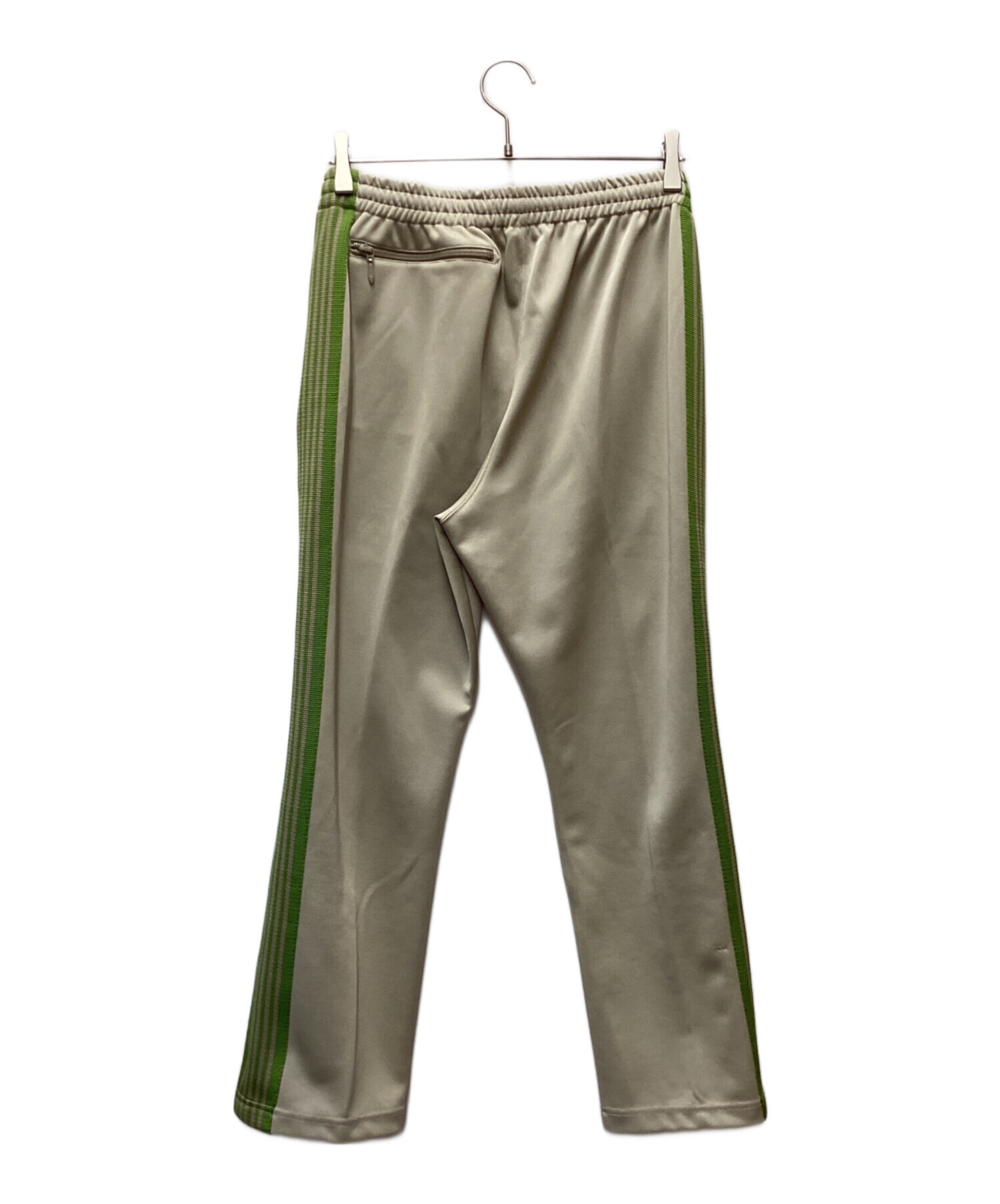 M needles トラックパンツ　グリーン　ベージュ 中古・古着通販】Needles (ニードルズ) ナロートラックパンツ ベージュ