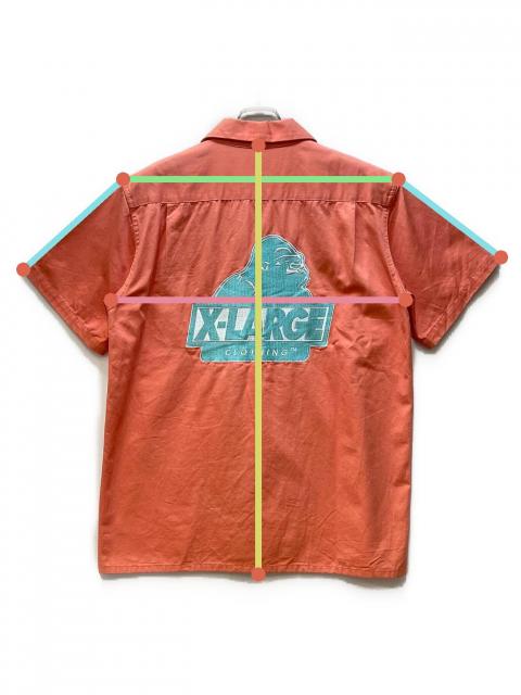 中古・古着通販】X-LARGE (エクストララージ) オープンカラーシャツ