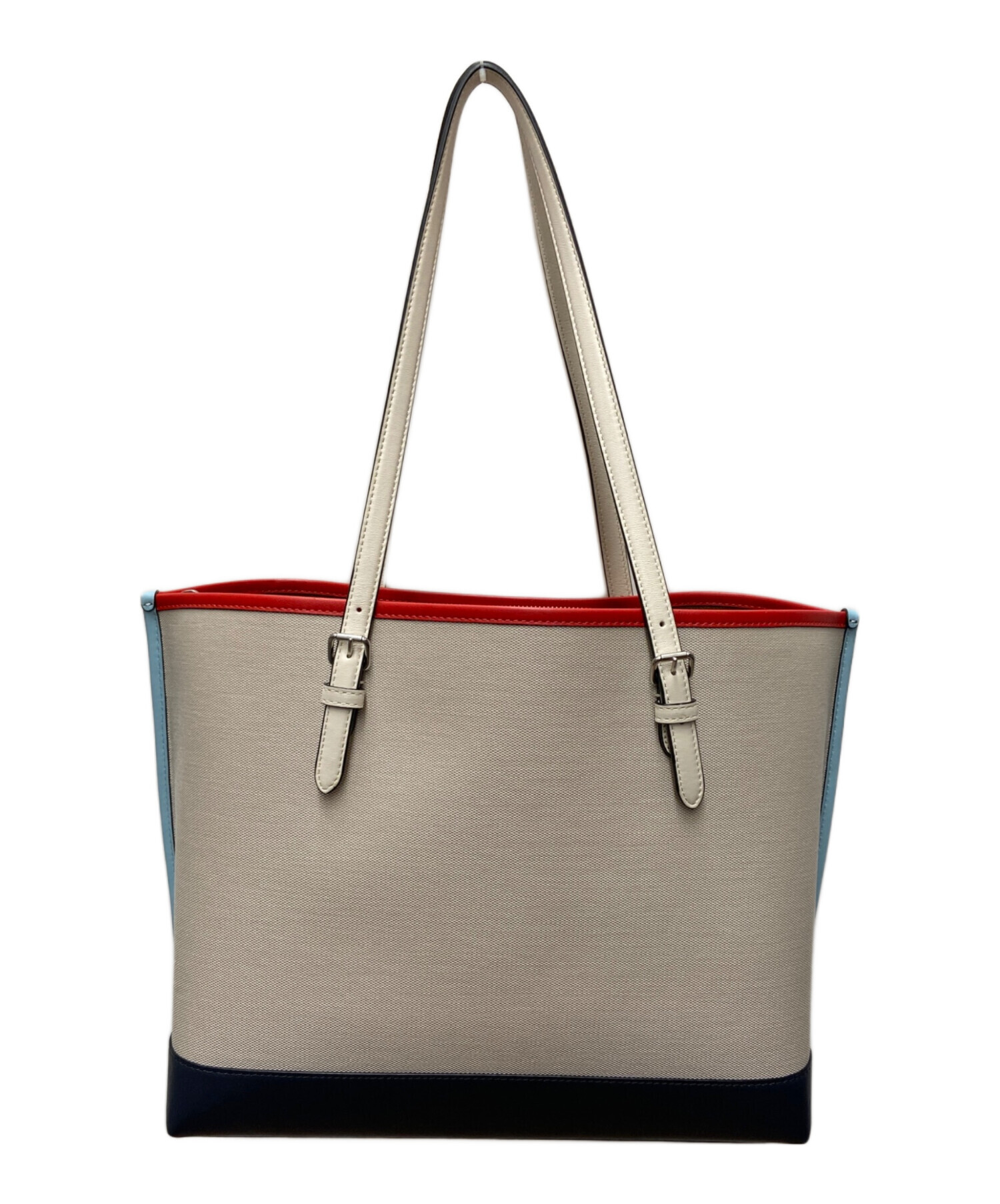 中古・古着通販】COACH (コーチ) トートバッグ/モリートート レッド 