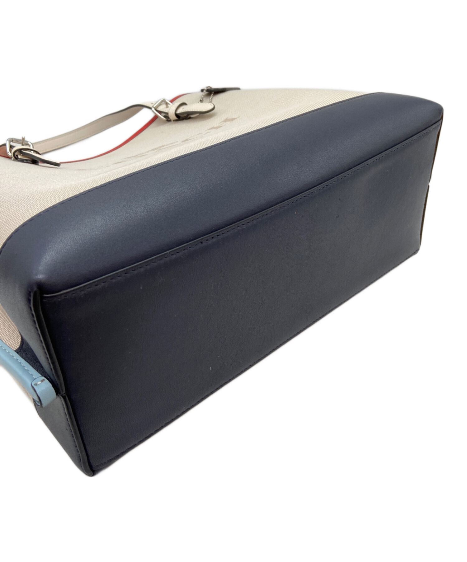 中古・古着通販】COACH (コーチ) トートバッグ/モリートート レッド 