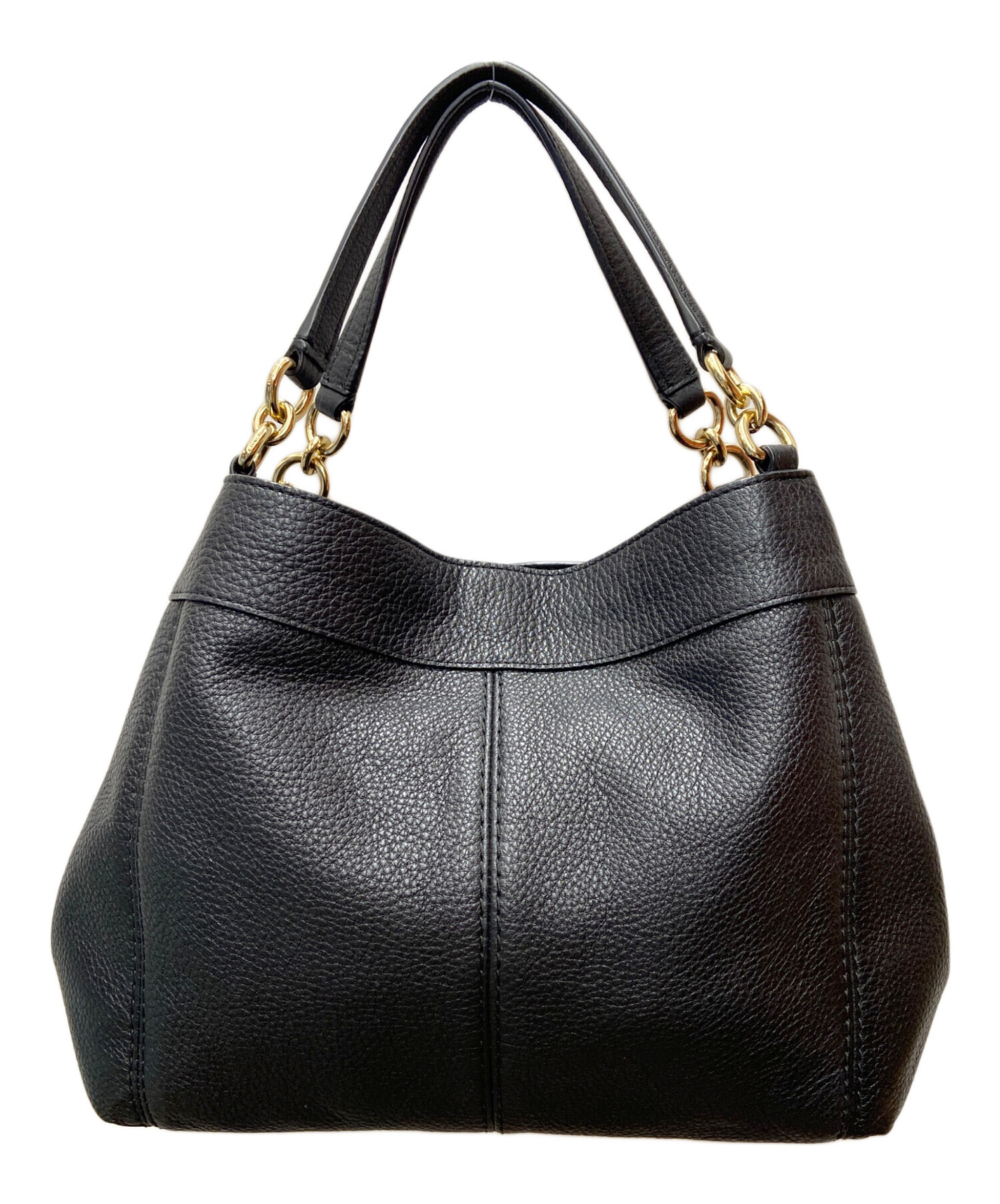 中古・古着通販】COACH (コーチ) ハンドバッグ ブラック｜ブランド