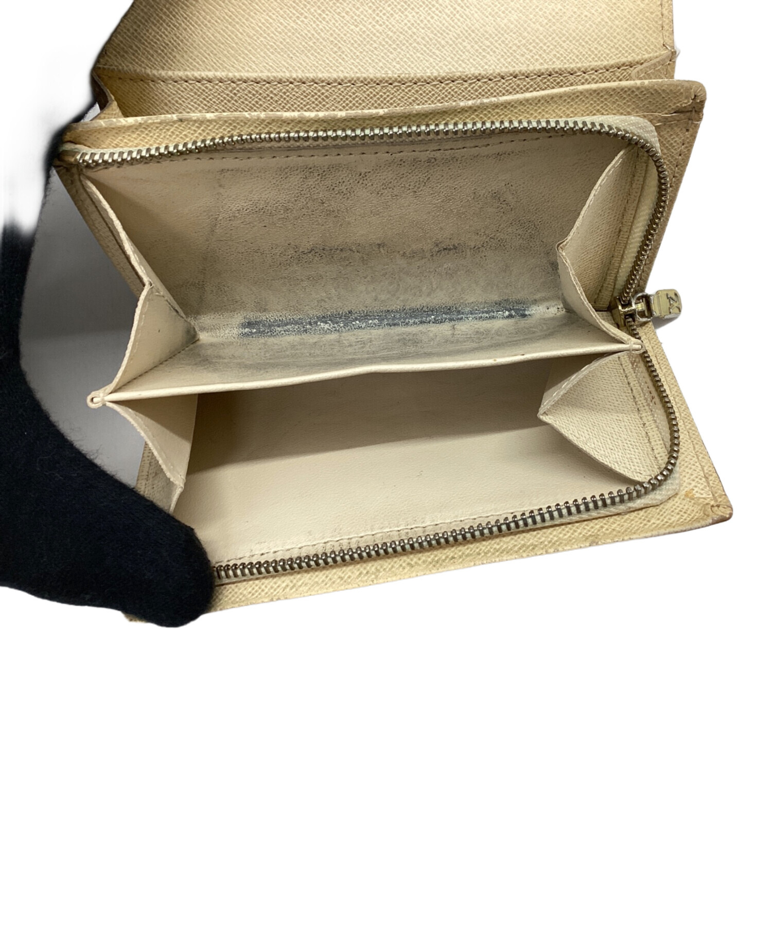 中古・古着通販】LOUIS VUITTON (ルイ ヴィトン) 2つ折り財布 ホワイト 