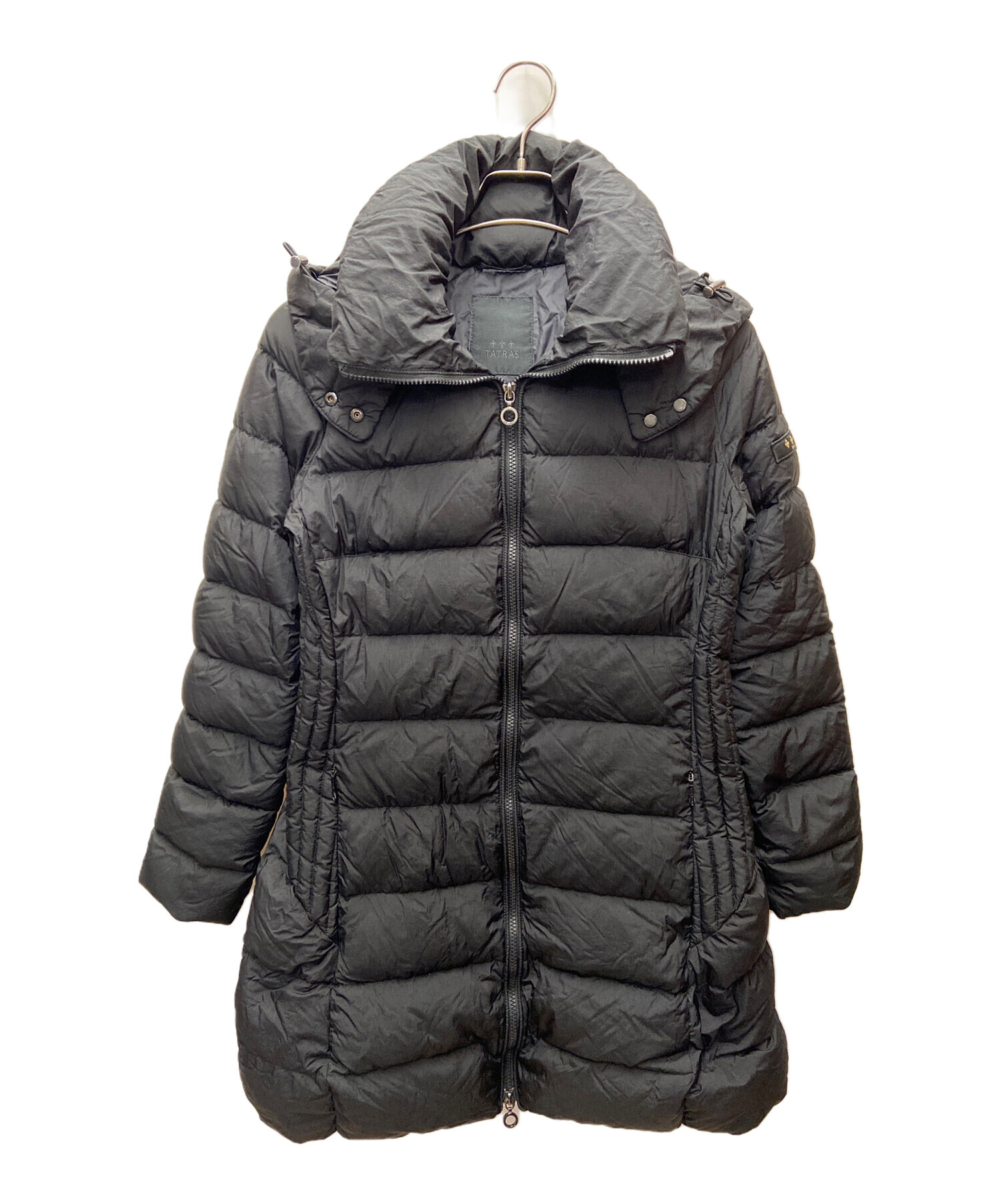 中古・古着通販】TATRAS (タトラス) ダウンコート ブラック サイズ:L 