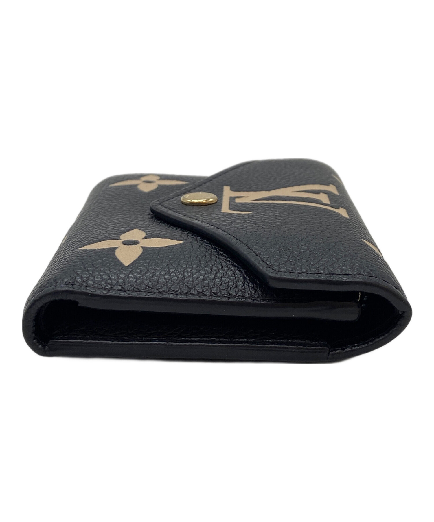 Louis Vuitton 折りたたみ 黒 中古 中古・古着通販】LOUIS VUITTON (ルイ ヴィトン) 2つ折り財布