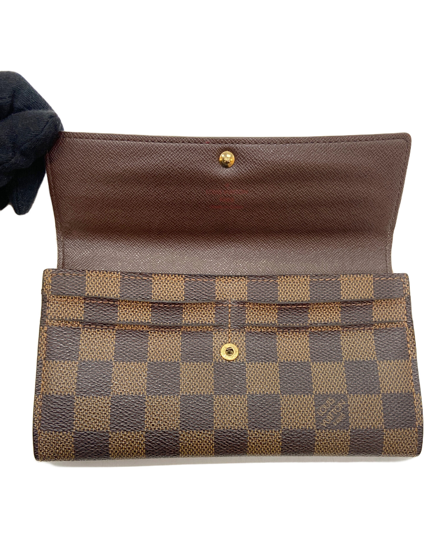 中古・古着通販】LOUIS VUITTON (ルイ ヴィトン) 長財布/ダミエ