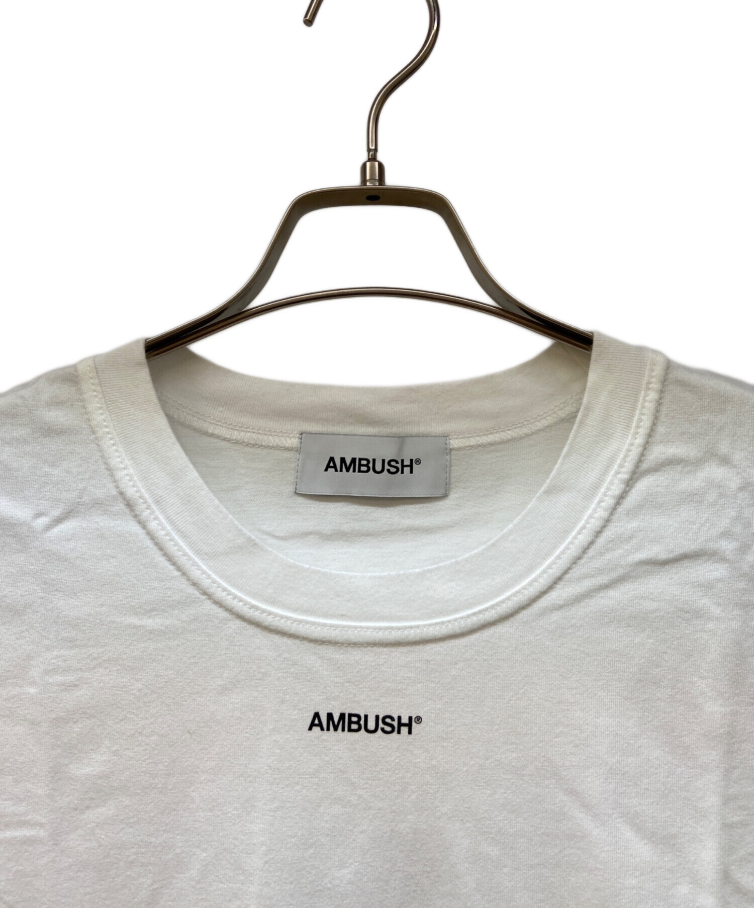 中古・古着通販】AMBUSH (アンブッシュ) 半袖カットソー ホワイト
