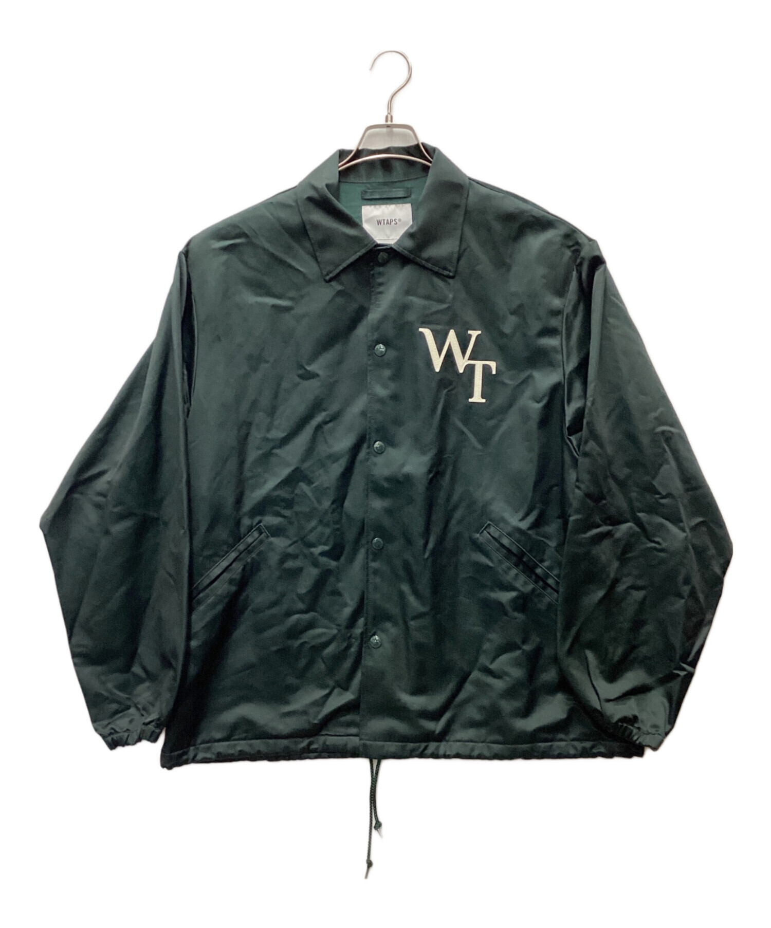 中古・古着通販】WTAPS (ダブルタップス) コーチジャケット グリーン