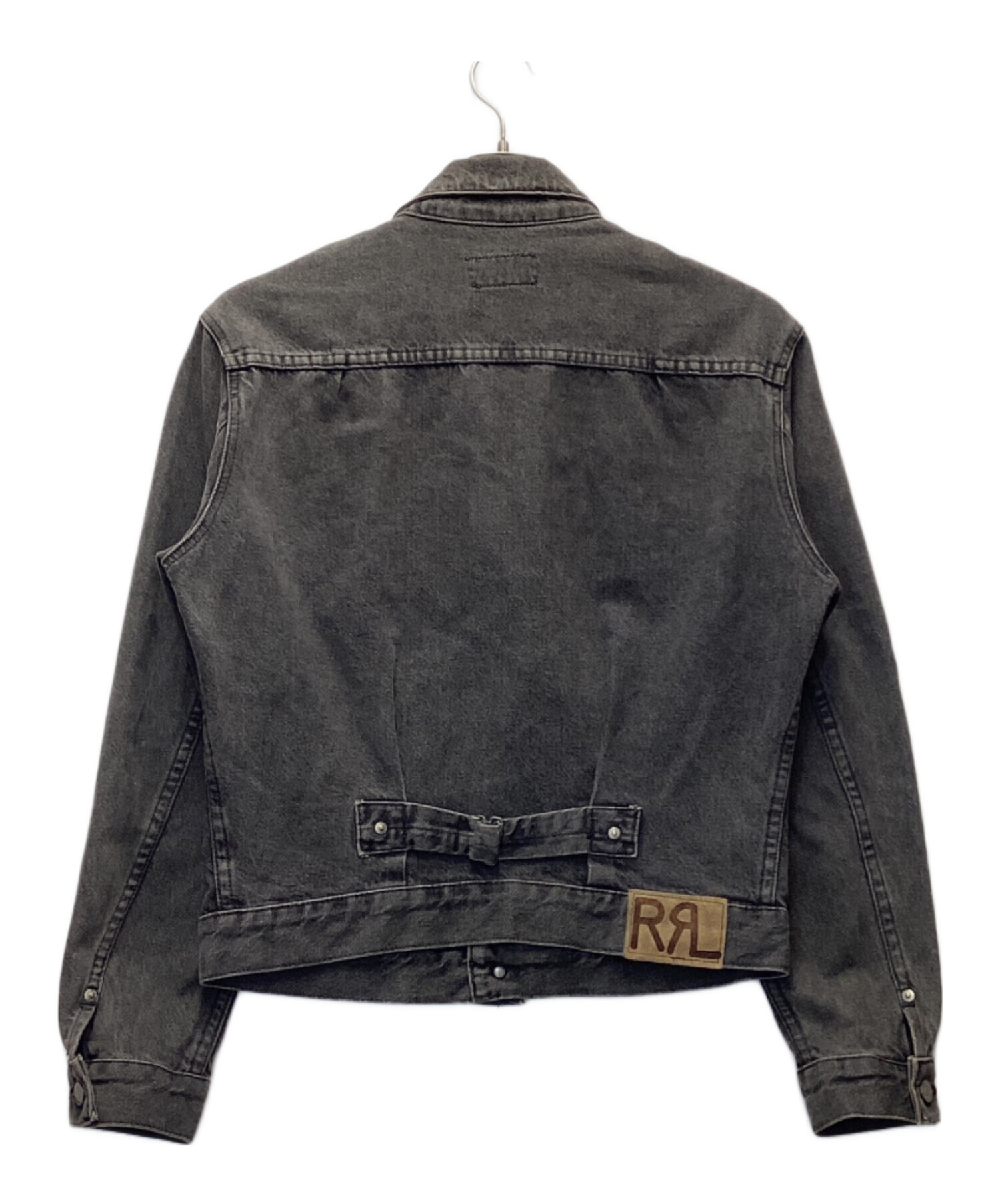 90s RRL ブラックシャンブレー デニムジャケット 3つ星タグ 90s RRL ブラックシャンブレー デニムジャケット 3つ星タグ - メルカリ