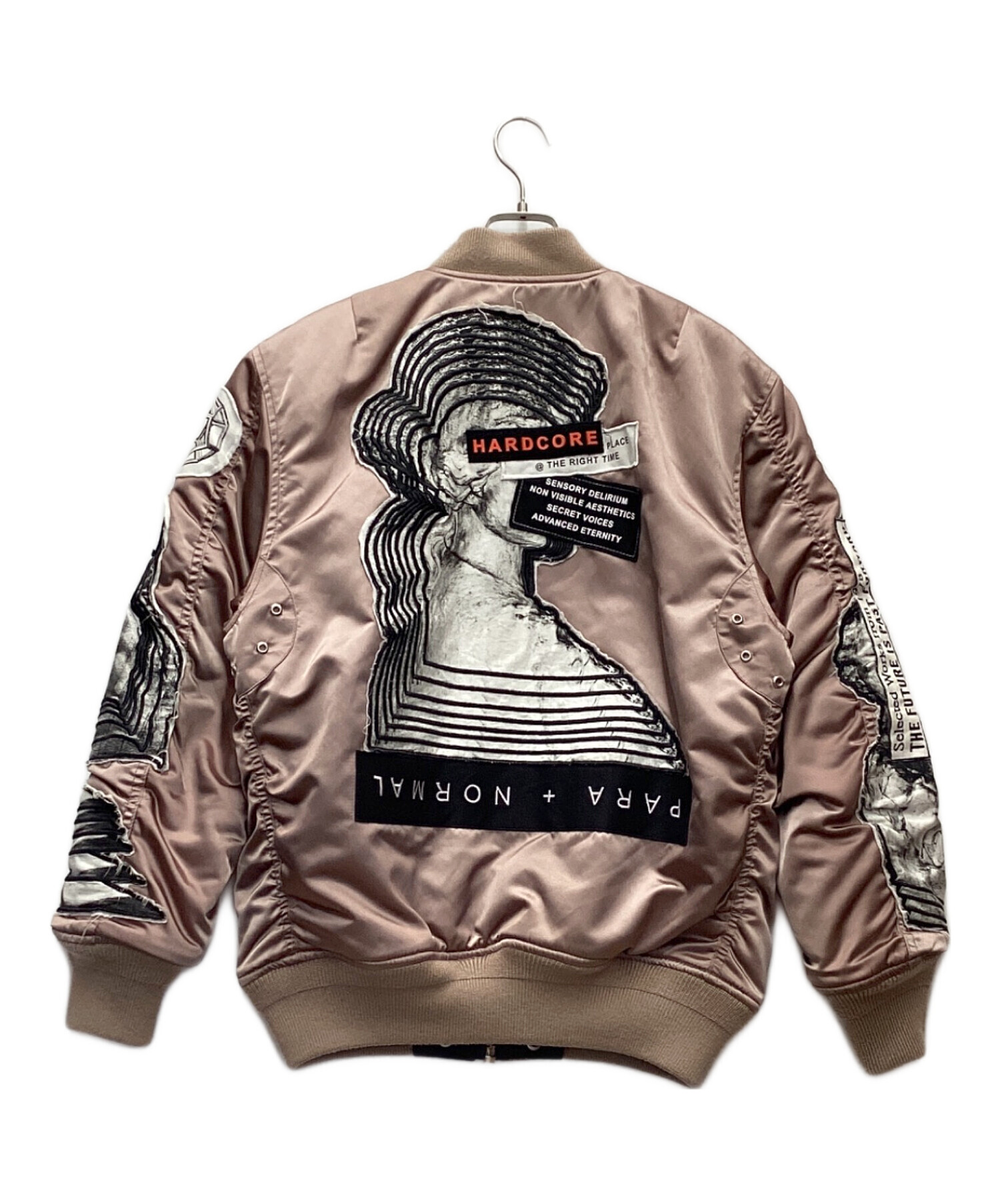 中古・古着通販】DIESEL (ディーゼル) リバーシブルブルゾン ピンク